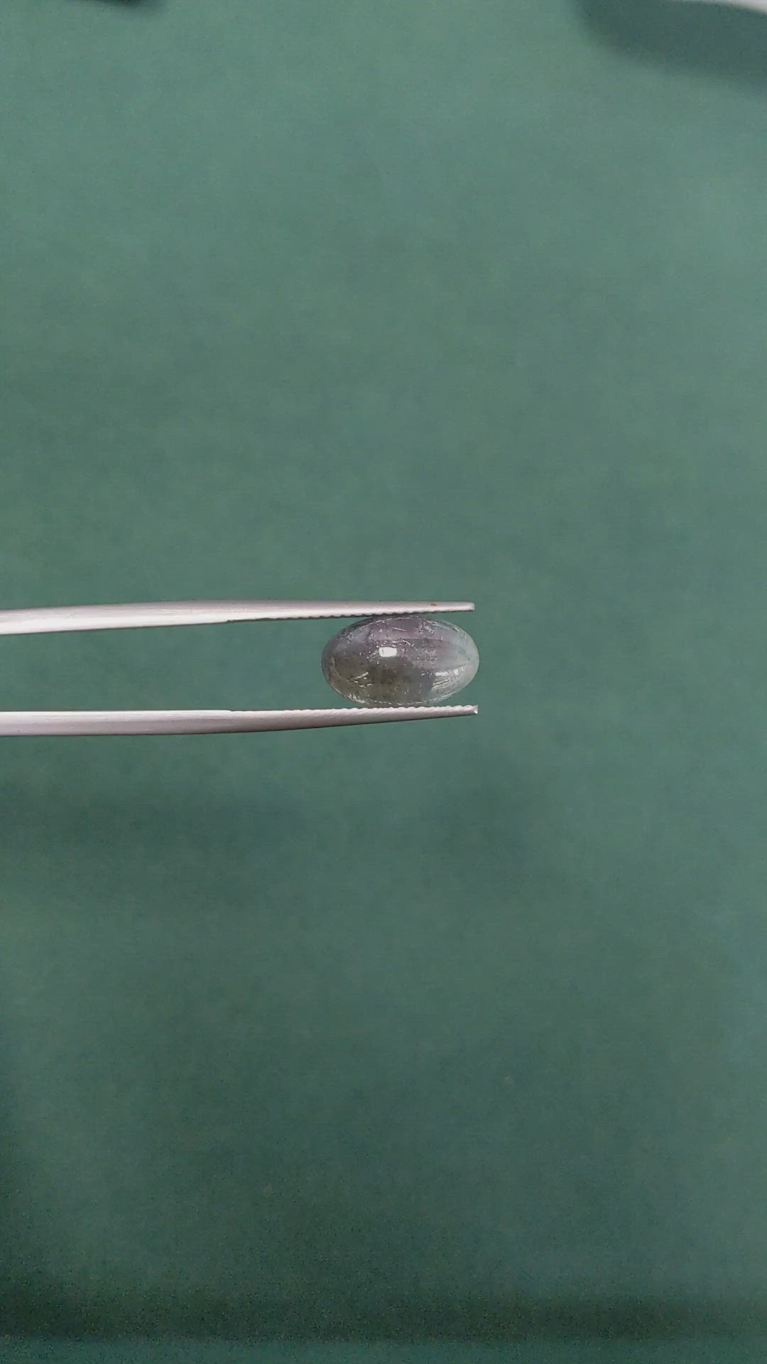 4.25 Ct. Cabochon Alexandrite from Russia Size Video