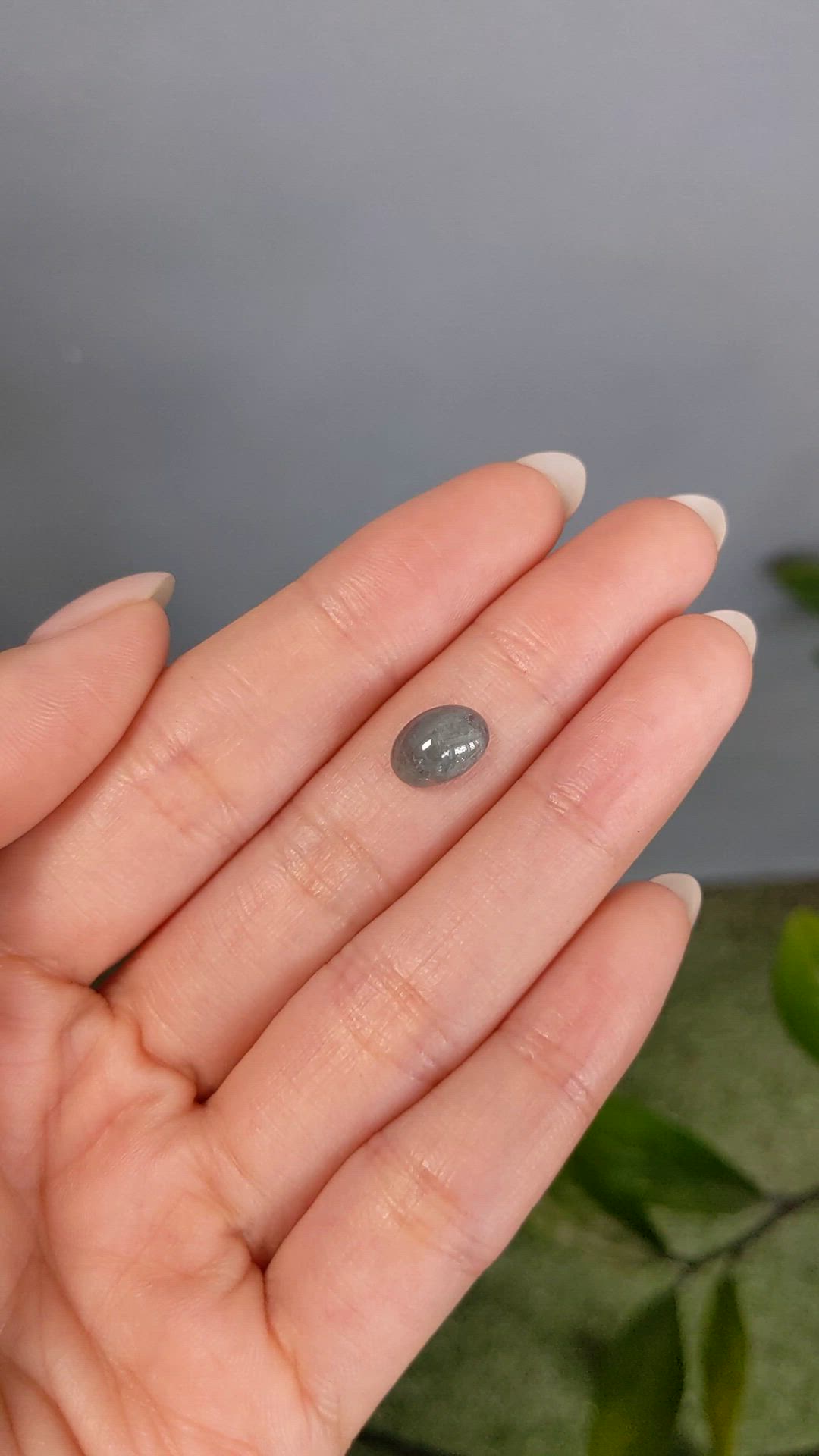 2.76 Ct. Cabochon Alexandrite from Russia Size Video