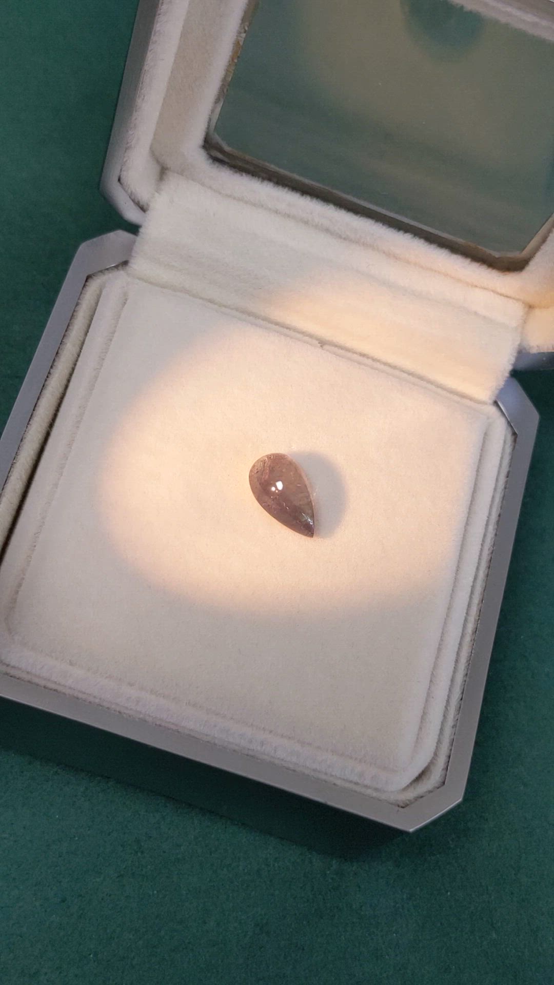 3.38 Ct. Cabochon Alexandrite from Russia Size Video