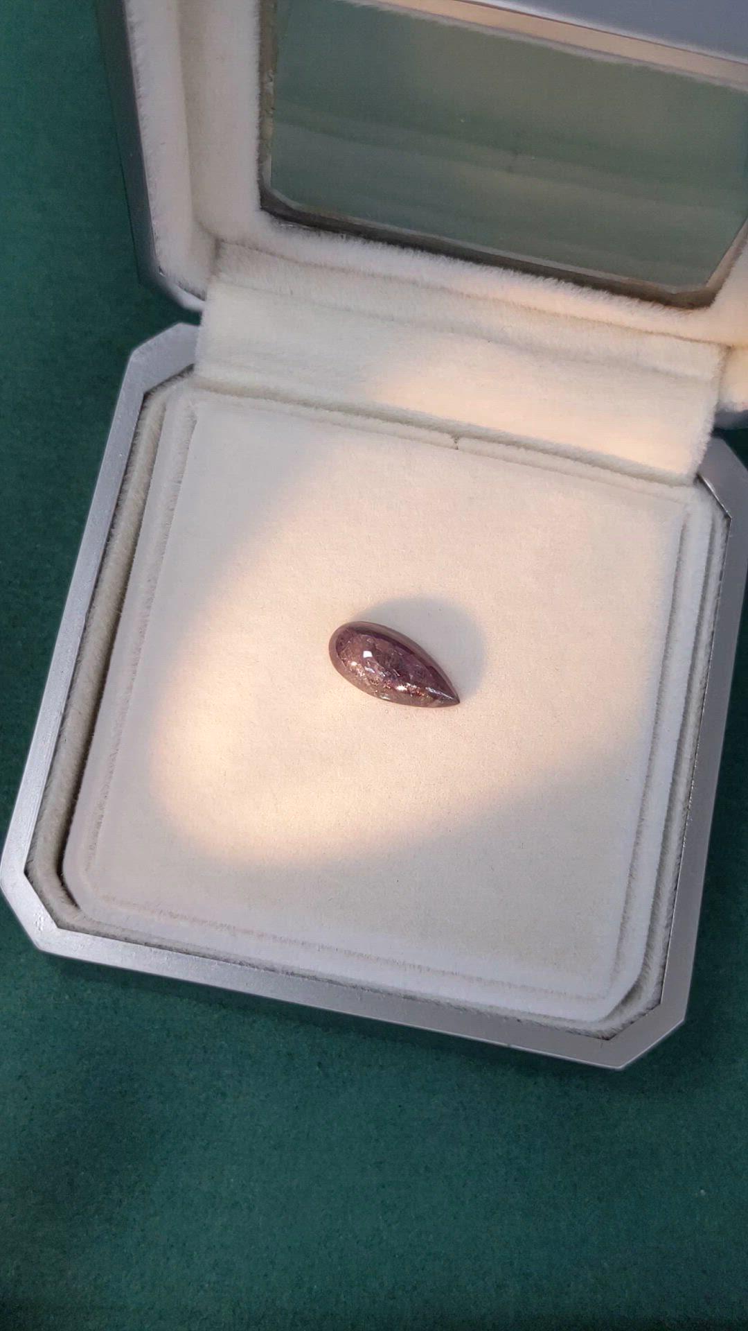 2.87 Ct. Cabochon Alexandrite from Russia Size Video