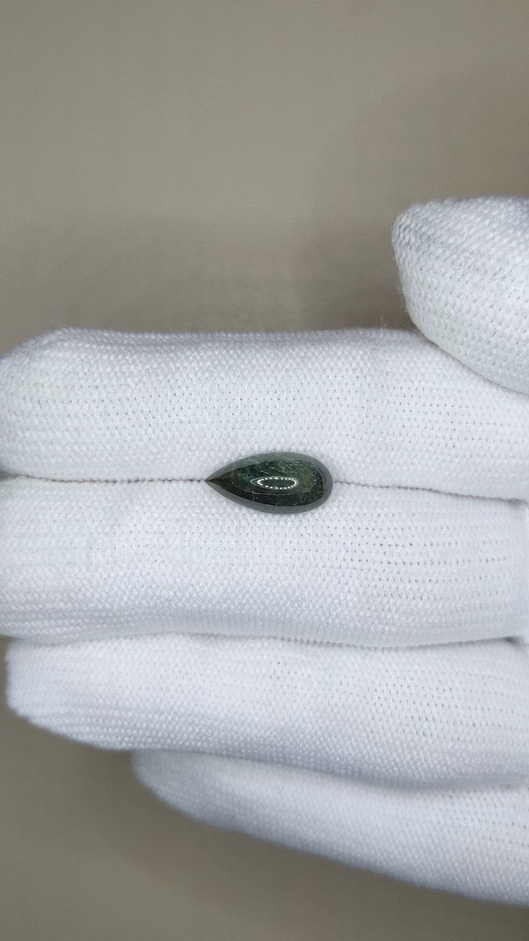 2.87 Ct. Cabochon Alexandrite from Russia Size Video