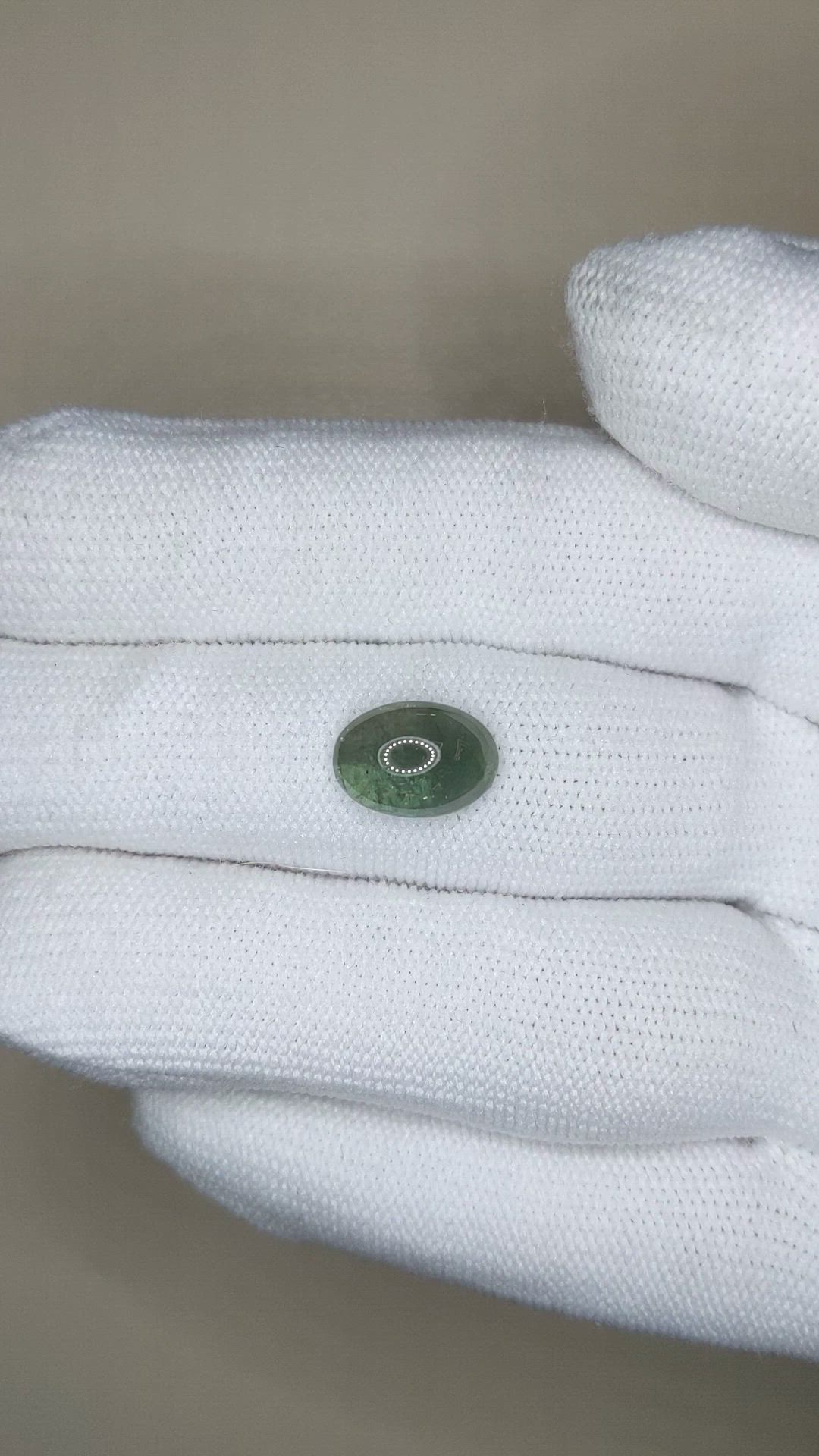 3.27 Ct. Cabochon Alexandrite from Russia Size Video