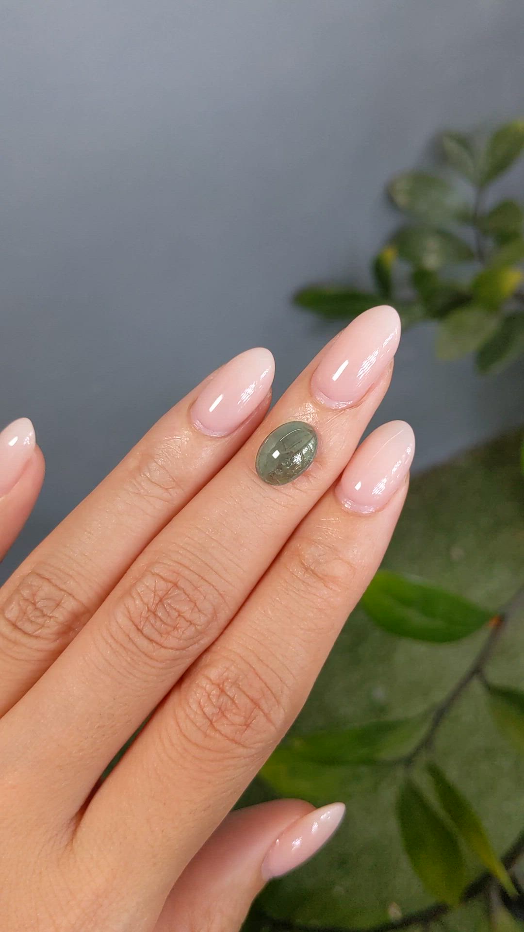 3.27 Ct. Cabochon Alexandrite from Russia Size Video