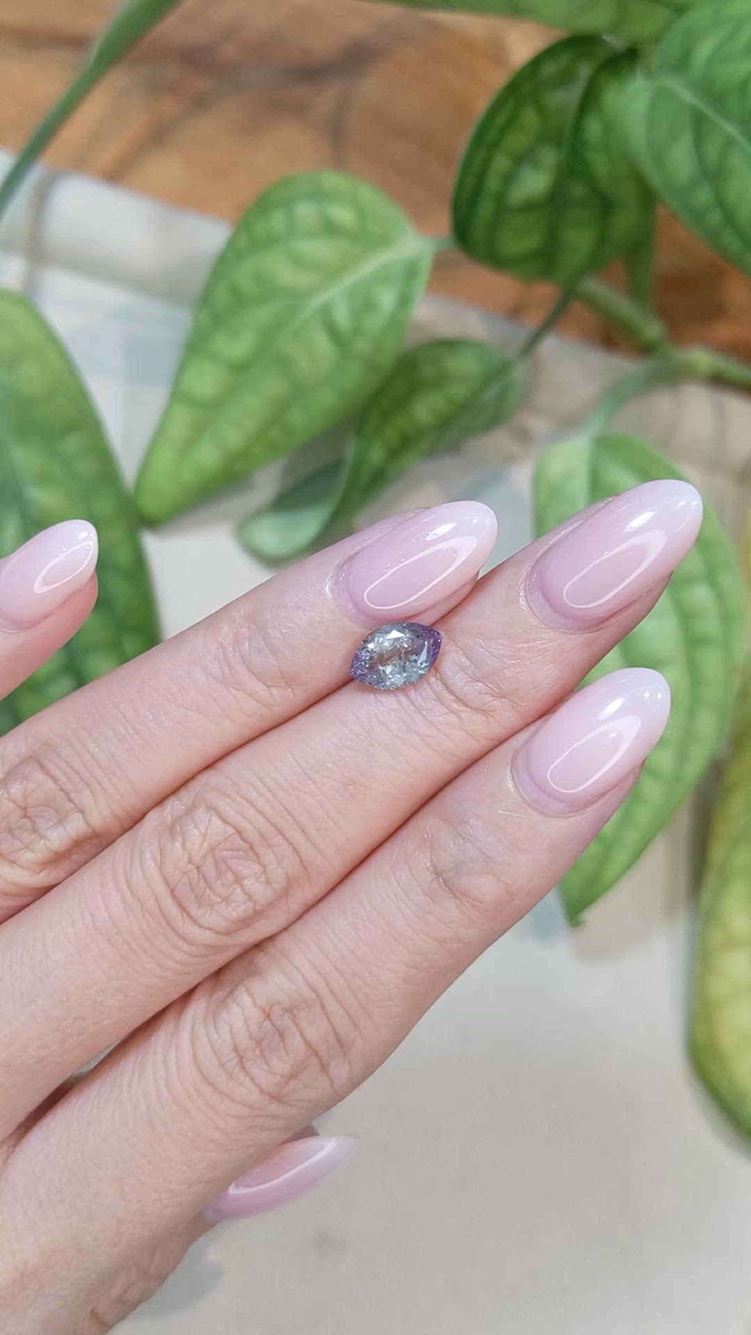 1.59 Ct. Alexandrite from Russia Size Video