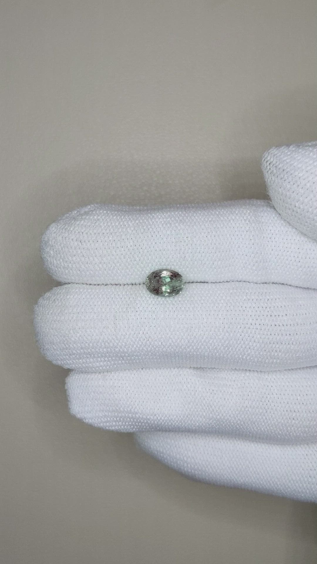 1.41 Ct. Alexandrite from Russia Size Video