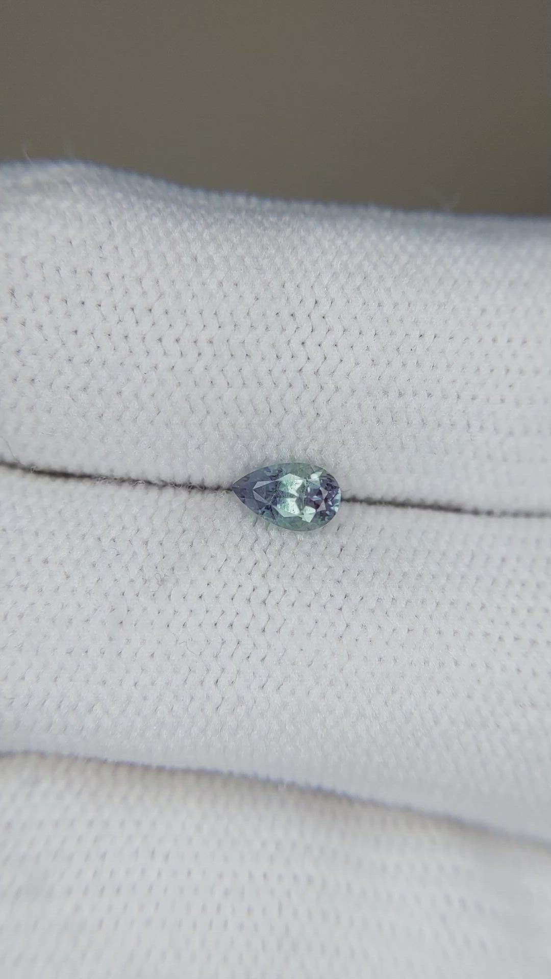 0.41 Ct. Alexandrite from Russia Size Video