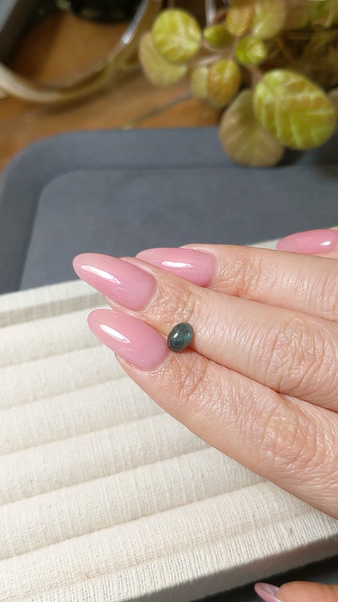 1.40 Ct. Cabochon Alexandrite from Russia Size Video