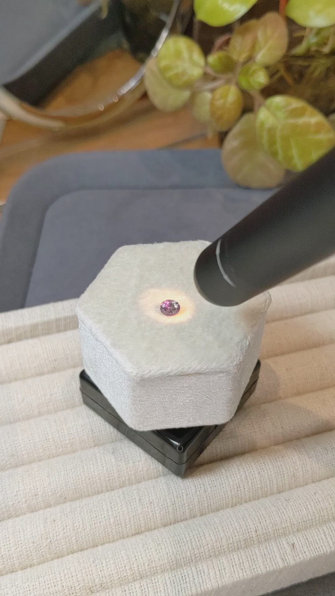 0.46 Ct. Alexandrite from Russia Size Video
