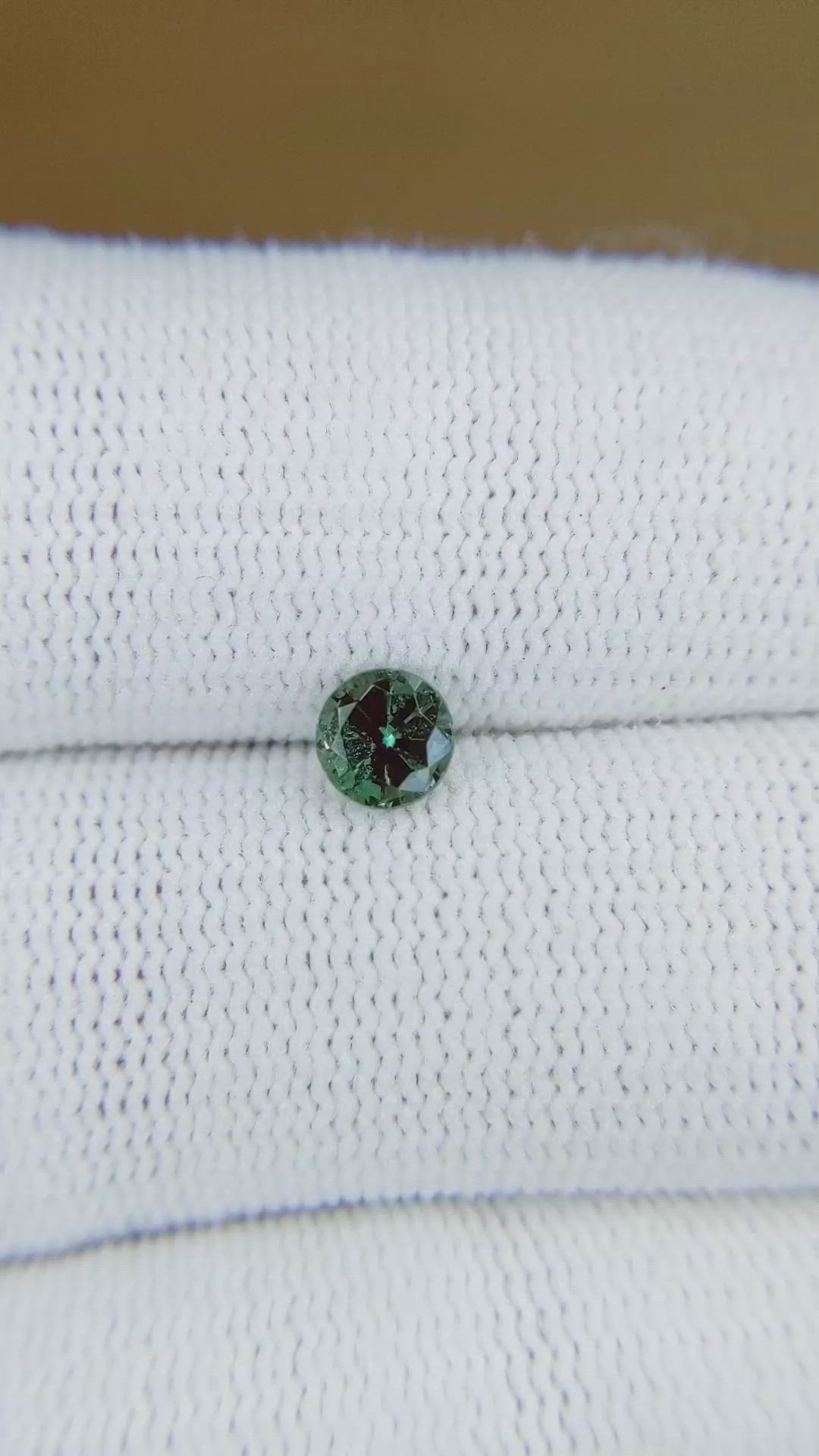 0.57 Ct. Alexandrite from Brazil Size Video