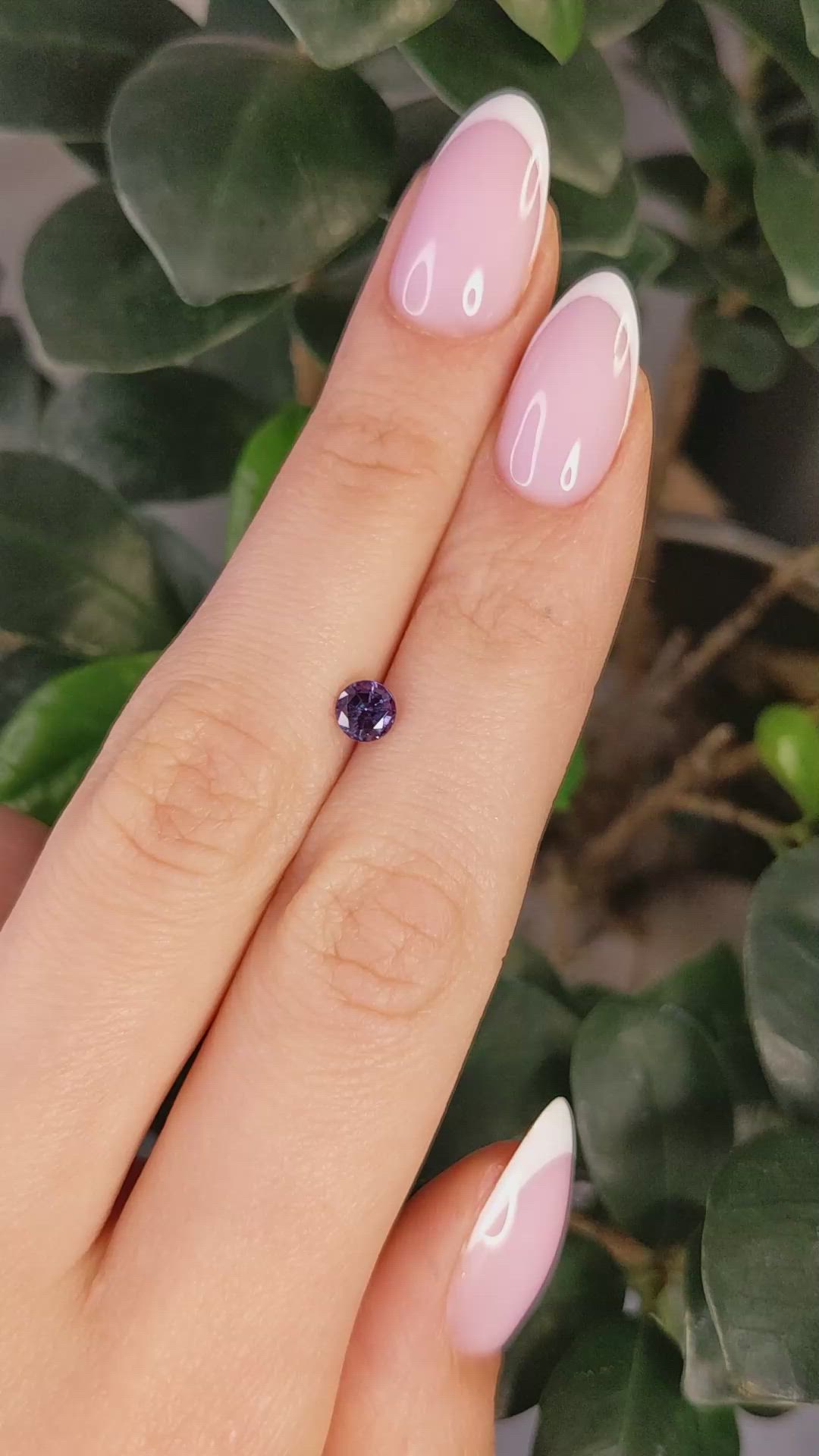 0.57 Ct. Alexandrite from Brazil Size Video