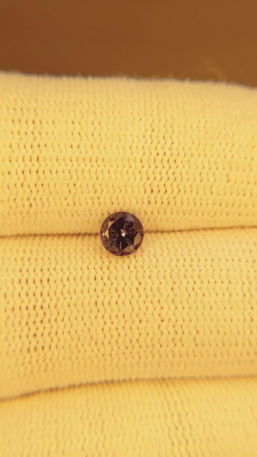 0.57 Ct. Alexandrite from Brazil Size Video