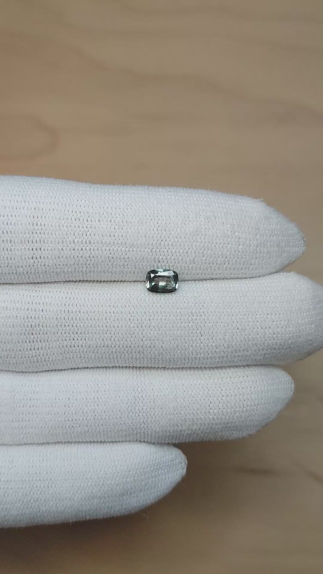 0.63 Ct. Alexandrite from Brazil Size Video