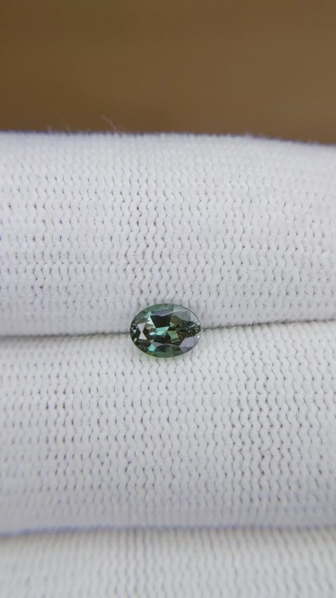 0.63 Ct. Alexandrite from Brazil Size Video