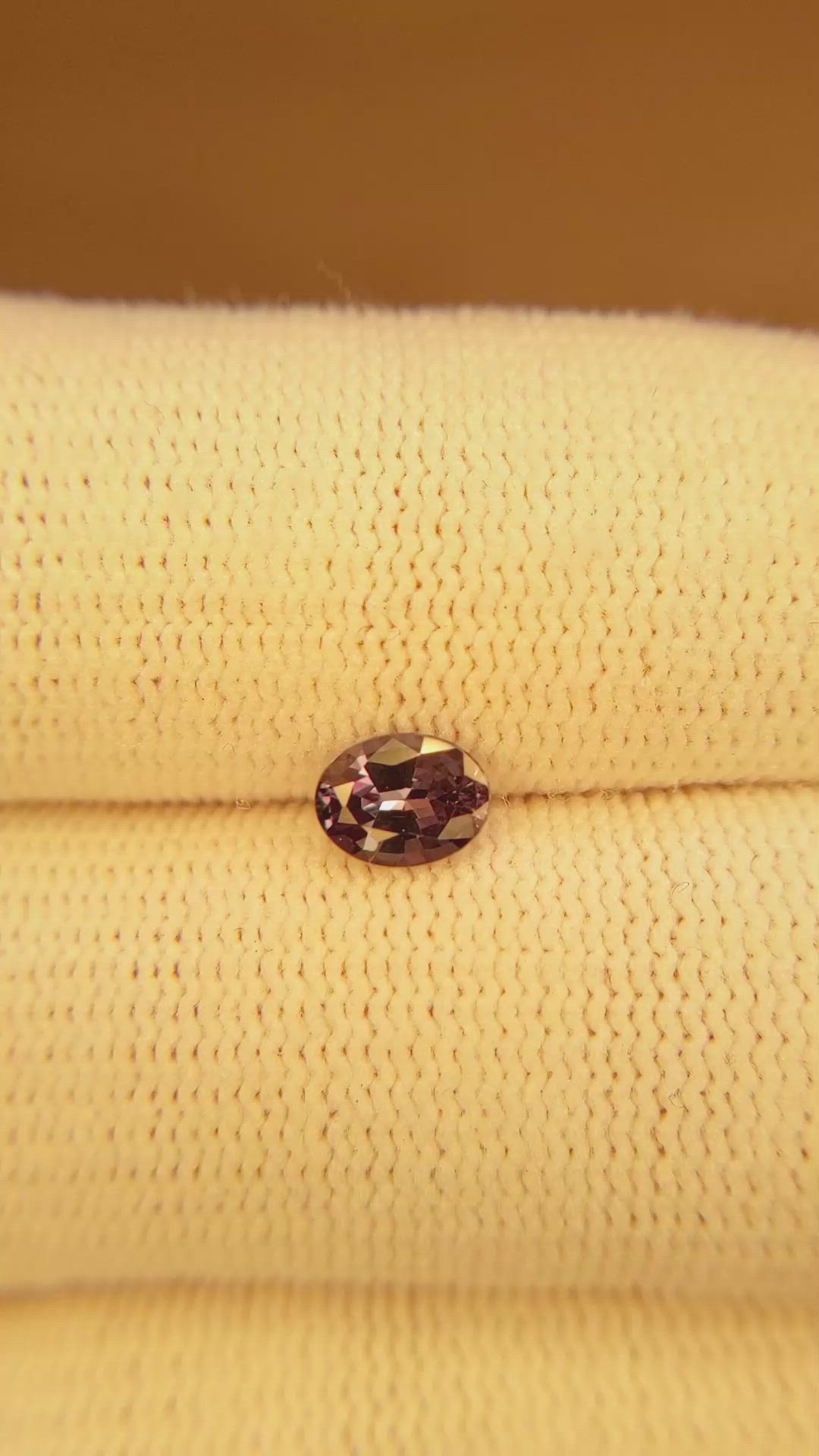 0.63 Ct. Alexandrite from Brazil Size Video