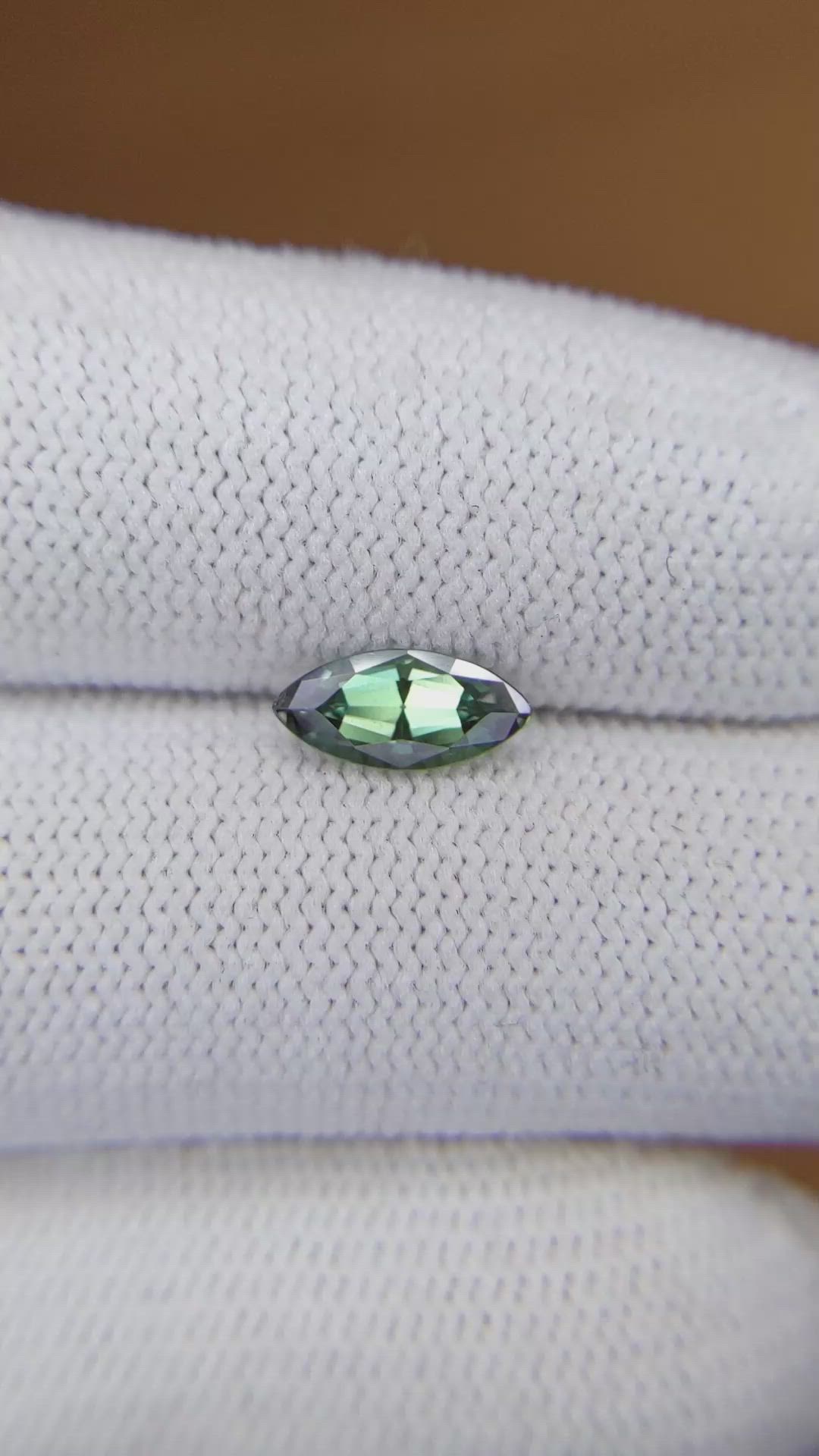 0.73 Ct. Alexandrite from Brazil Size Video