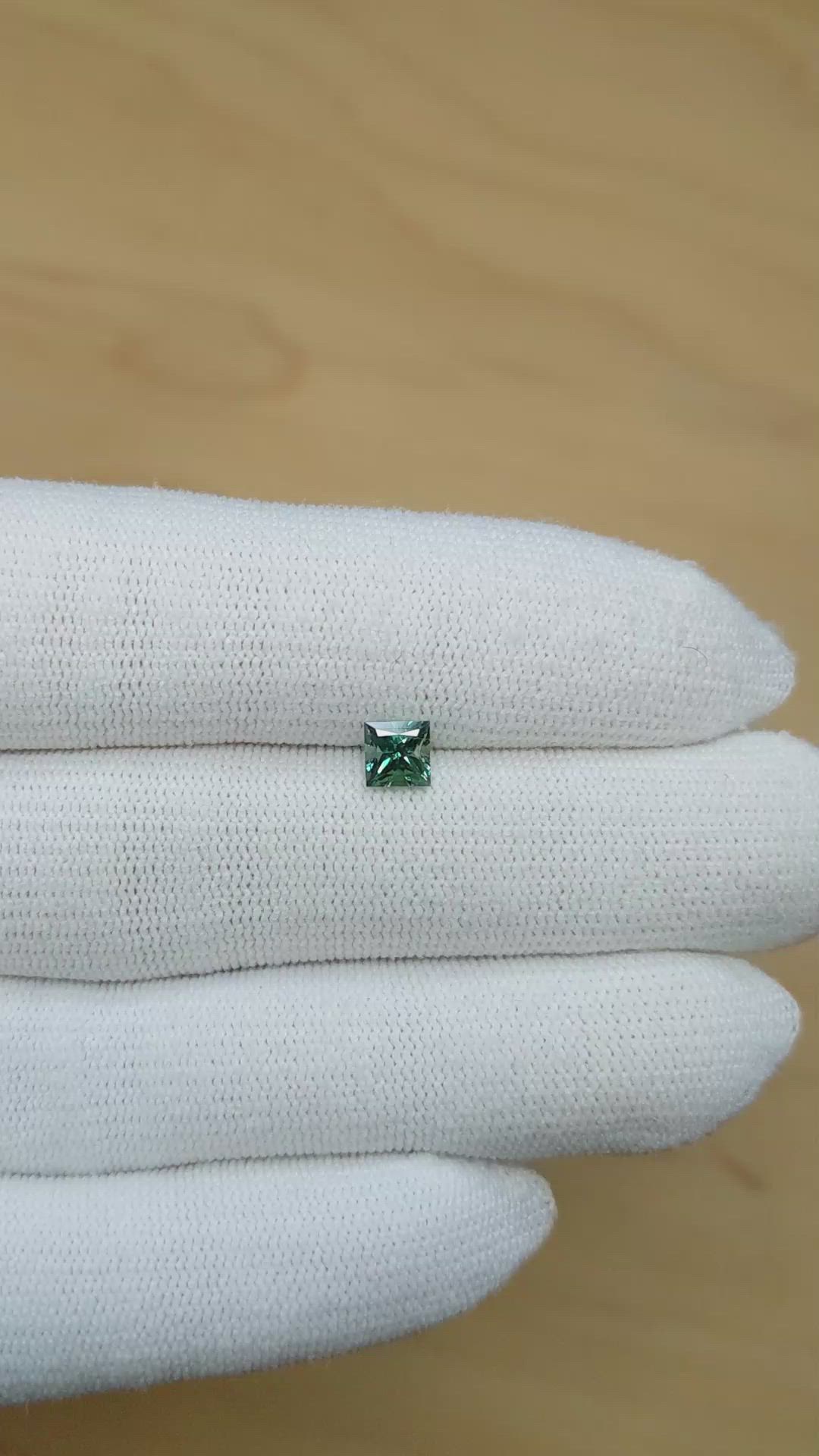 0.74 Ct. Alexandrite from Brazil Size Video