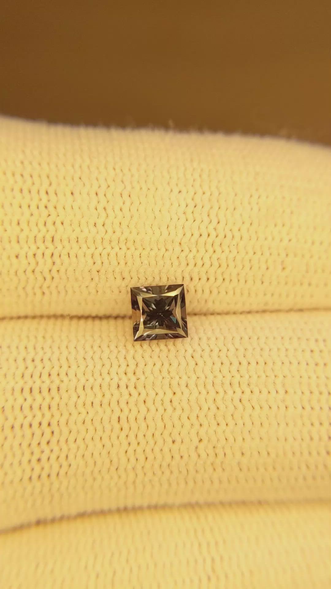 0.74 Ct. Alexandrite from Brazil Size Video