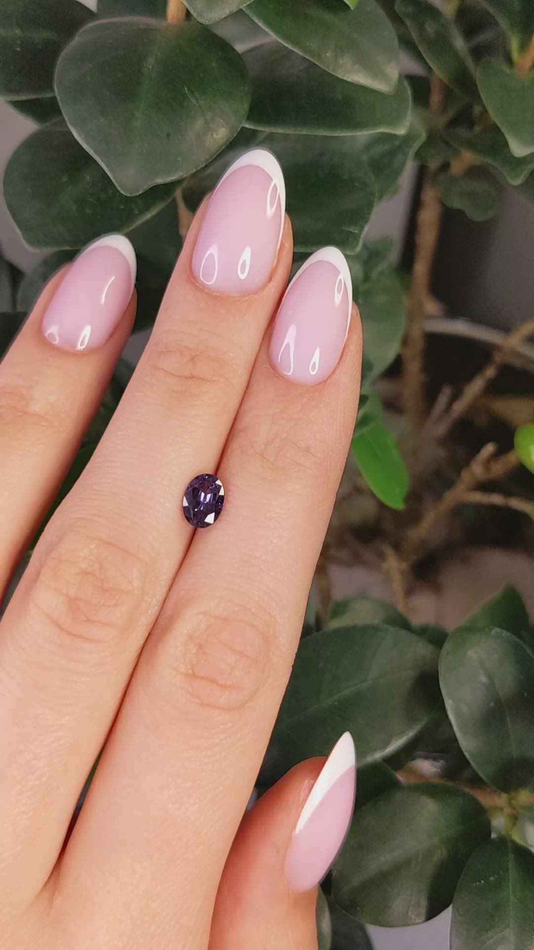0.97 Ct. Alexandrite from Brazil Size Video