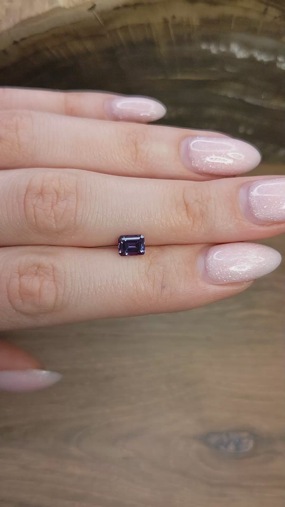 1.03 Ct. Alexandrite from Brazil Size Video