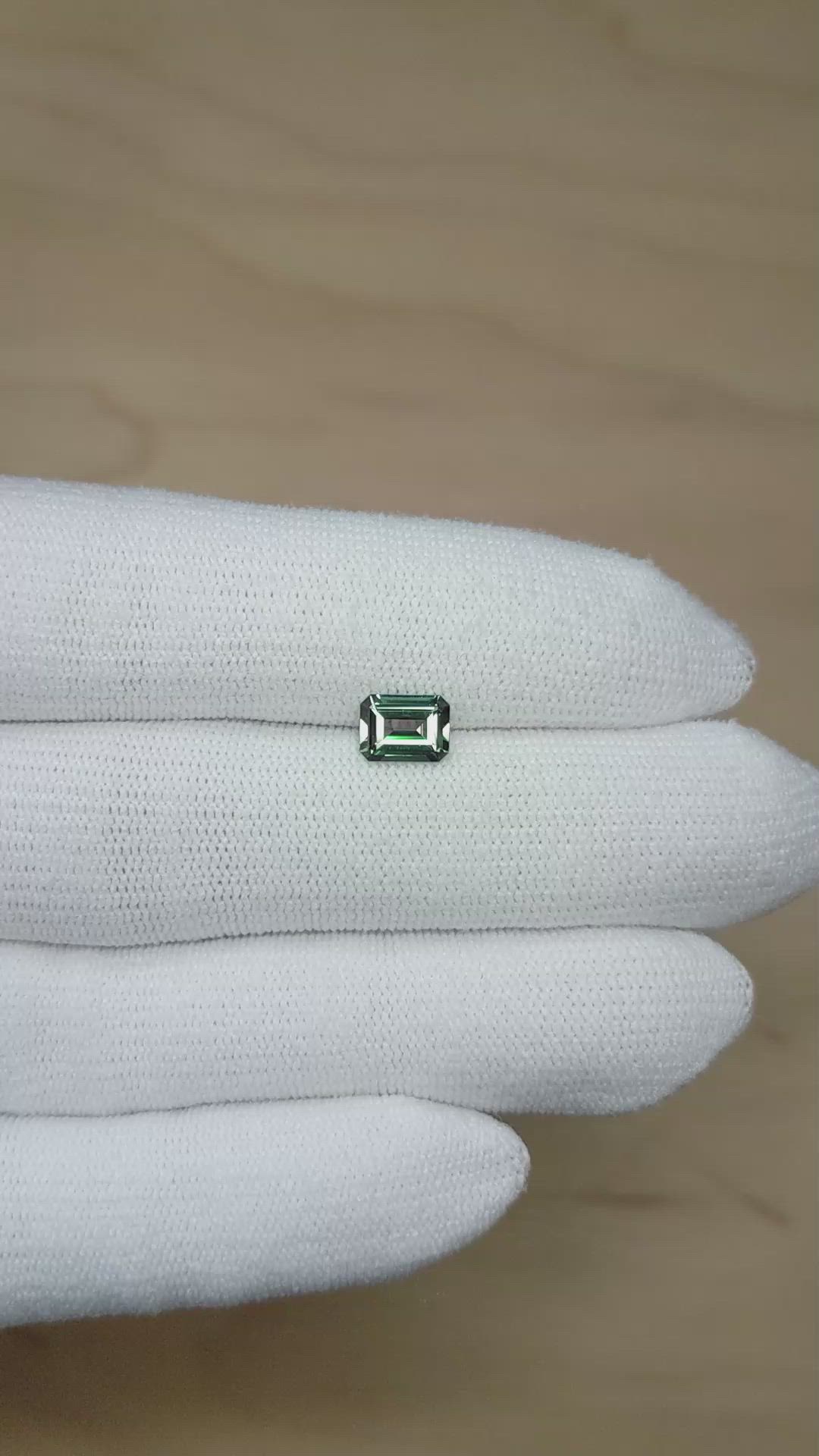 1.11 Ct. Alexandrite from Brazil Size Video