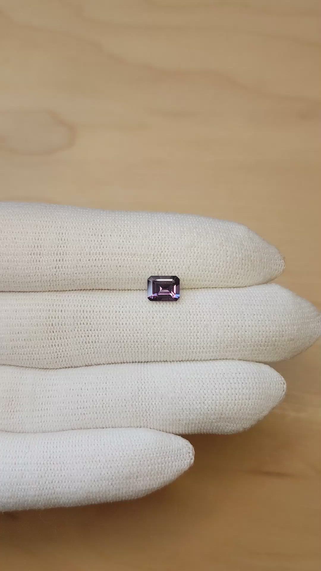 1.38 Ct. Alexandrite from Brazil Size Video