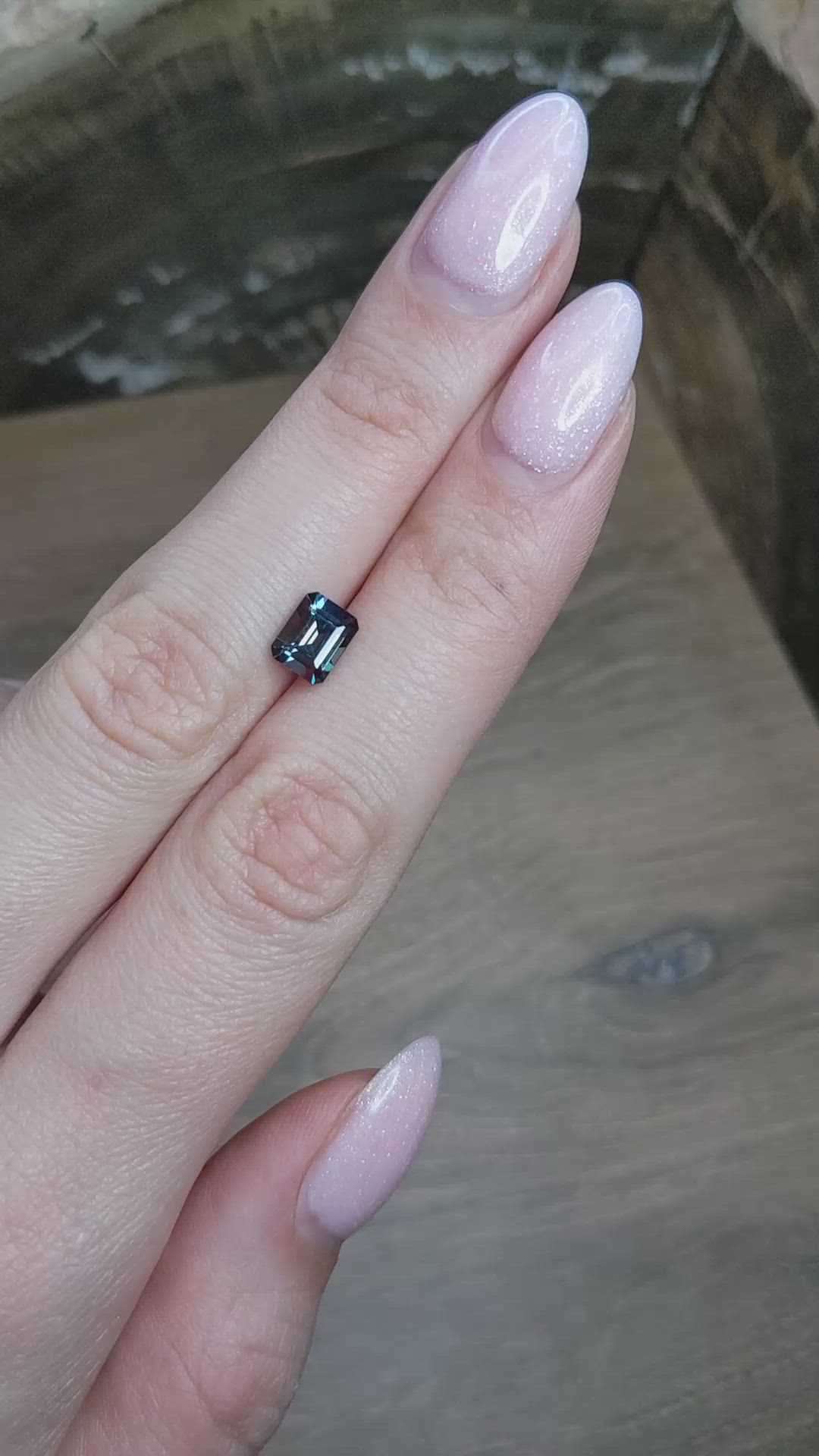 1.38 Ct. Alexandrite from Brazil Size Video