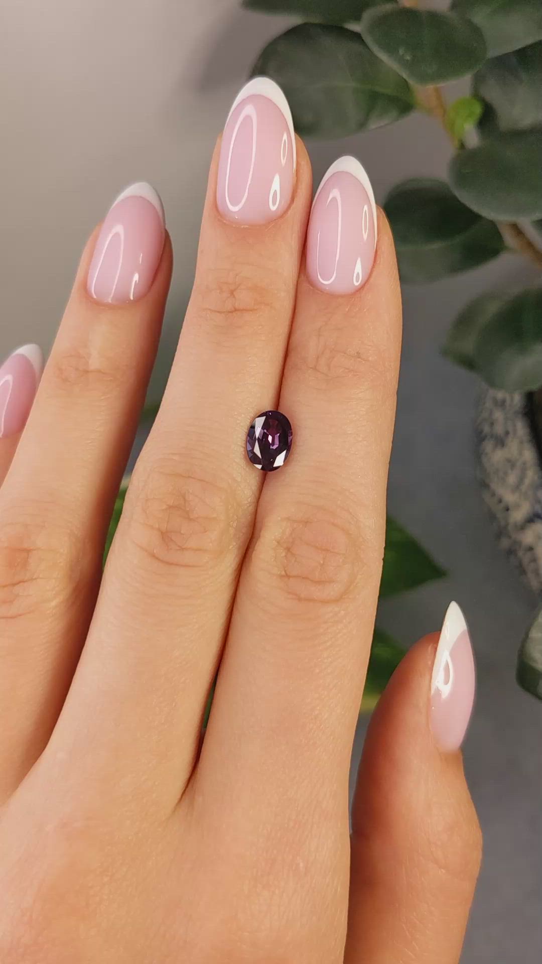 1.57 Ct. Alexandrite from Brazil Size Video