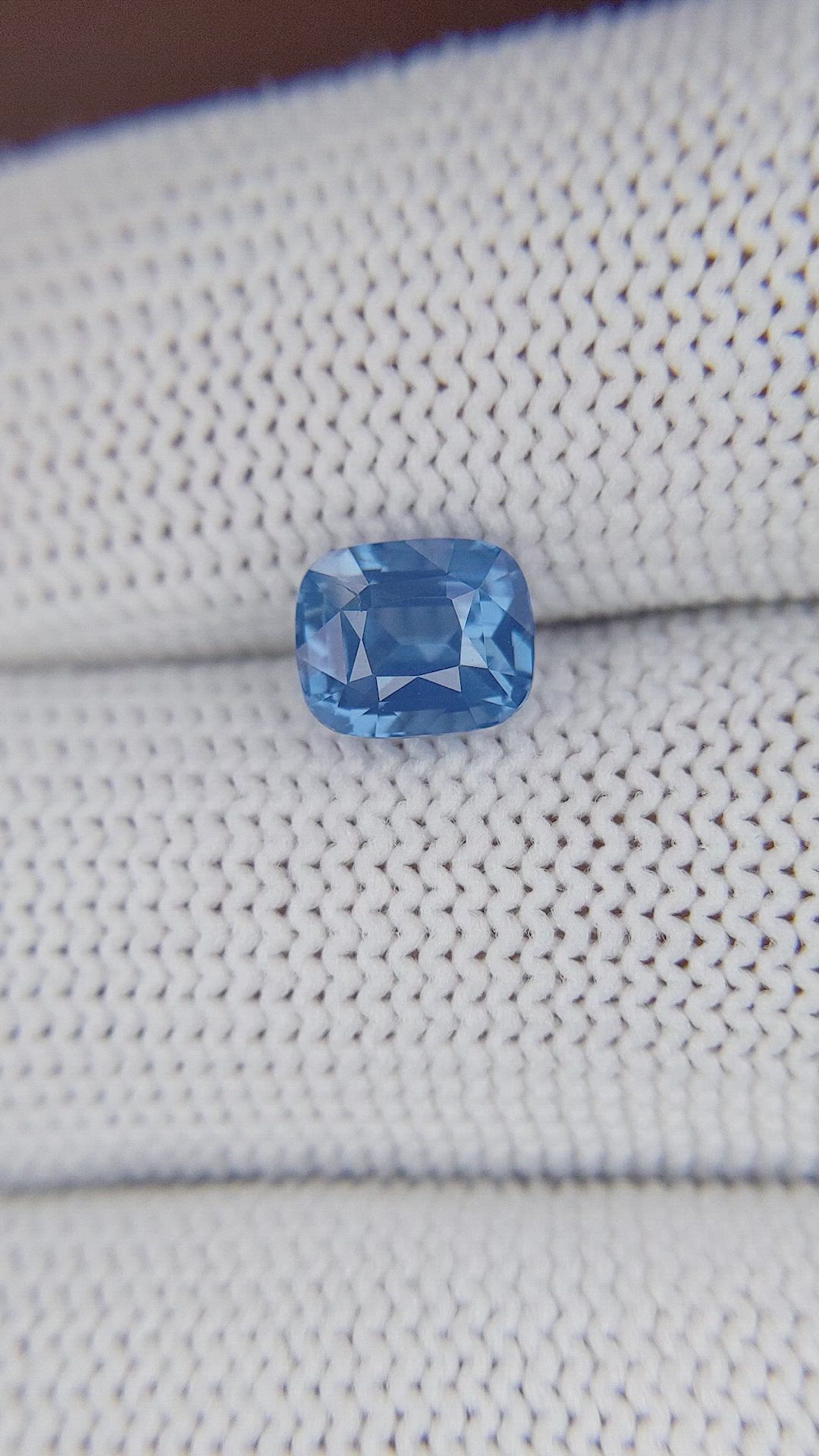 1.83 Ct. Blue Cobalt Spinel from Tanzania Size Video