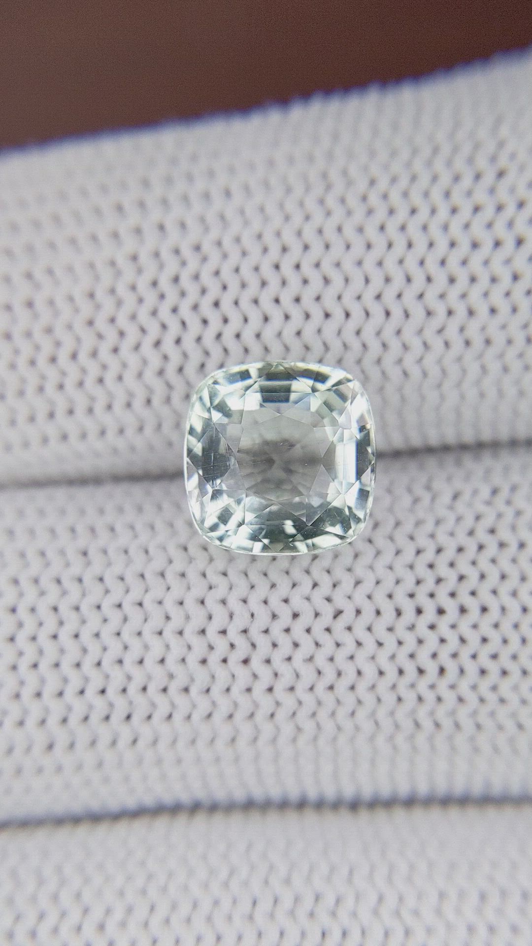3.13 Ct. Greenish Blue Beryl from Ceylon (Sri Lanka) Size Video