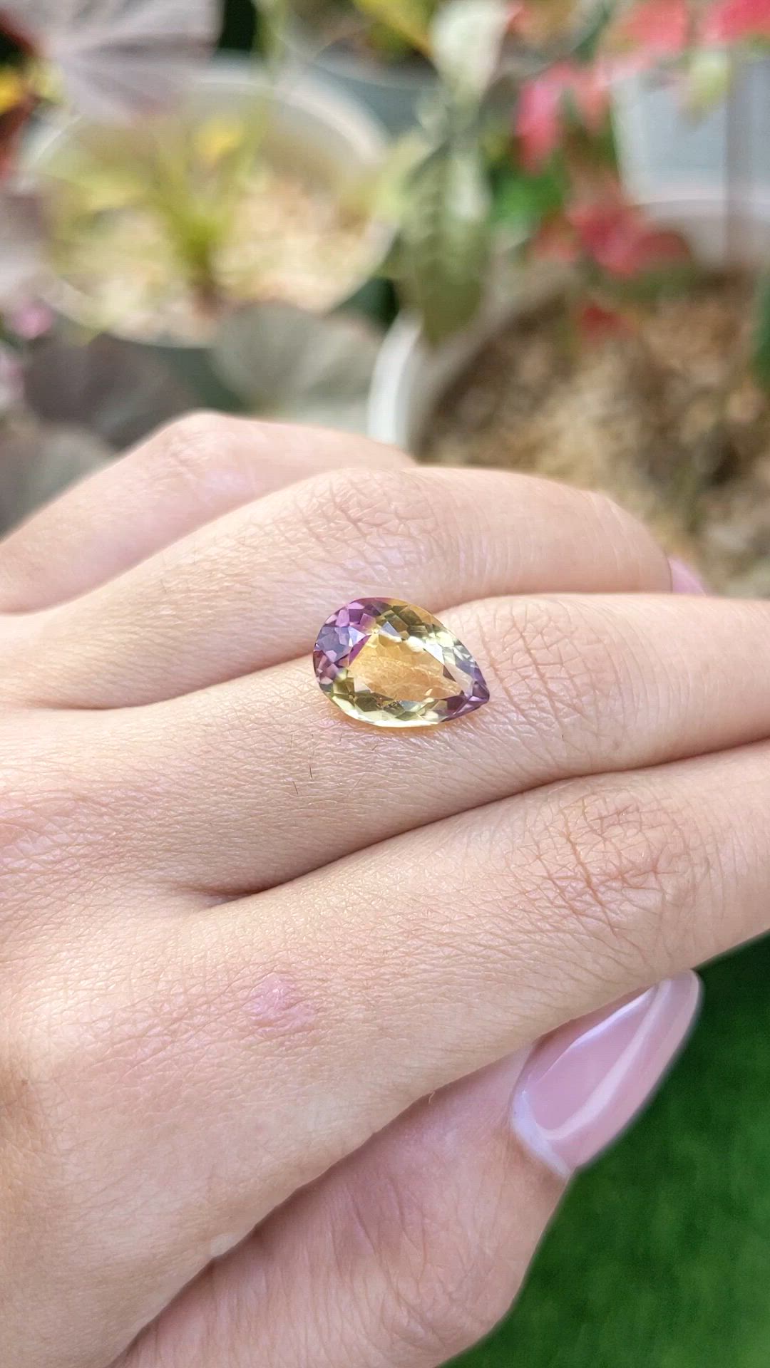 4.83 Ct. Bi Color Ametrine from Brazil Size Video