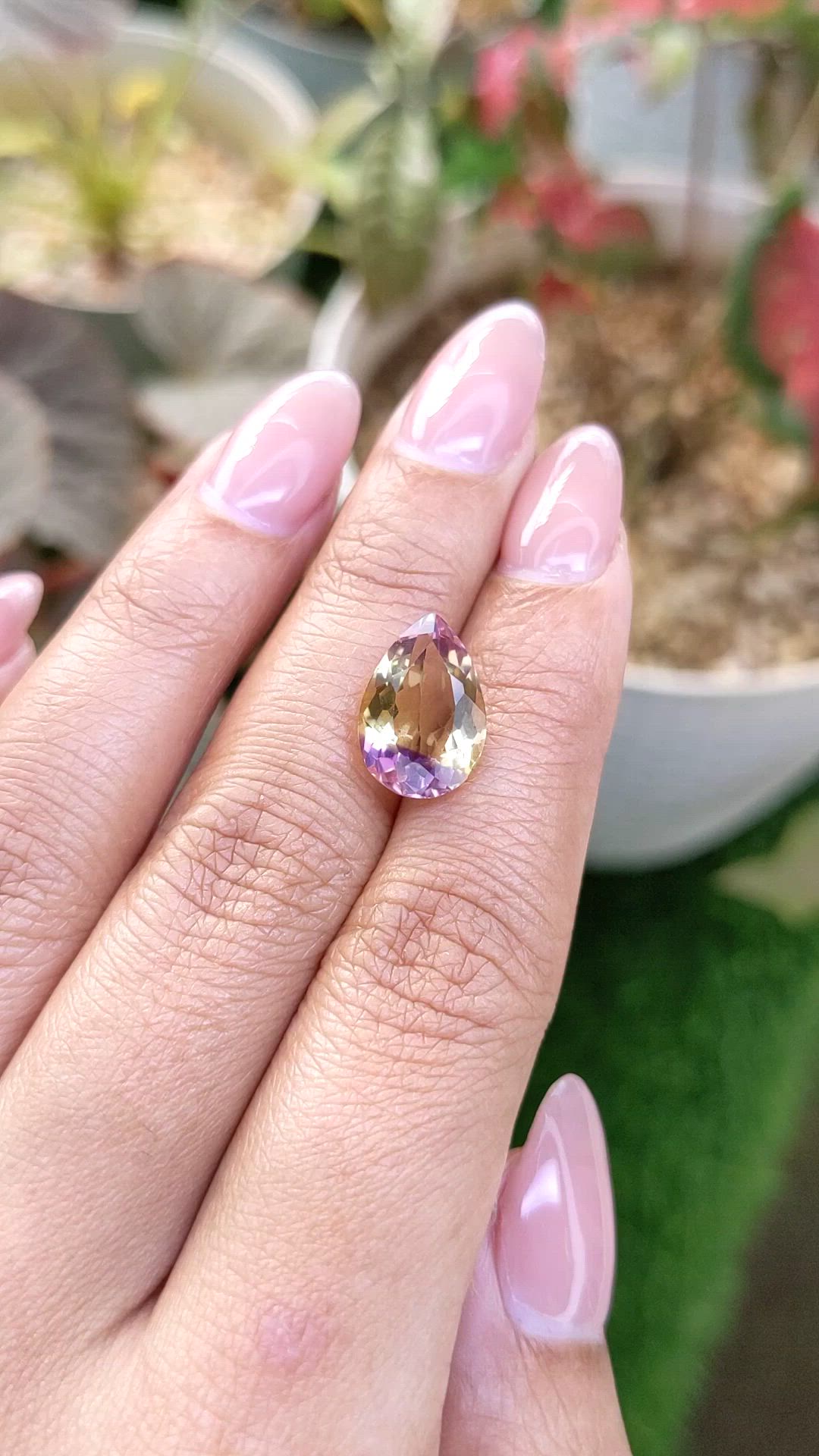 4.83 Ct. Bi Color Ametrine from Brazil Size Video