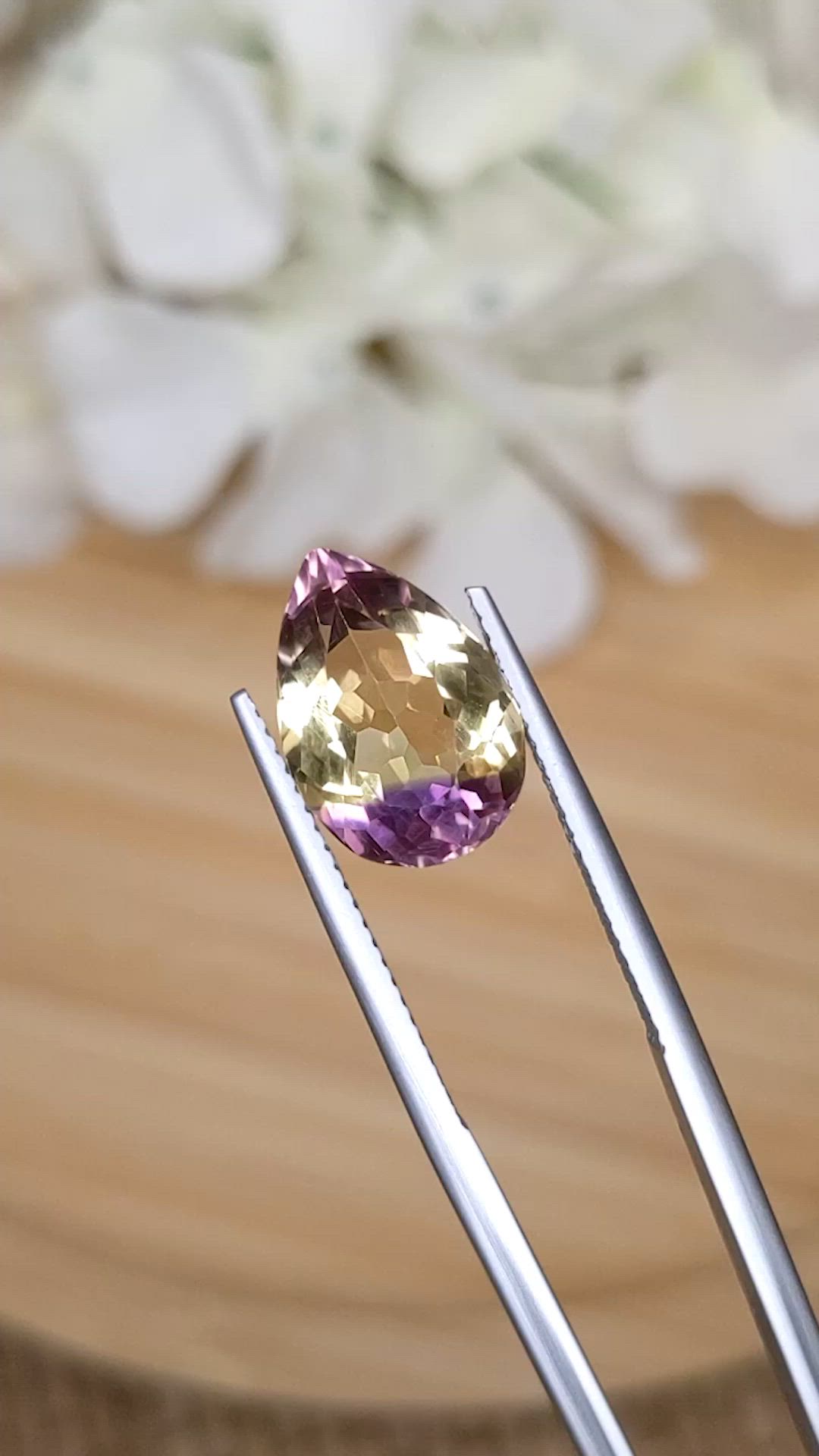 4.83 Ct. Bi Color Ametrine from Brazil Size Video