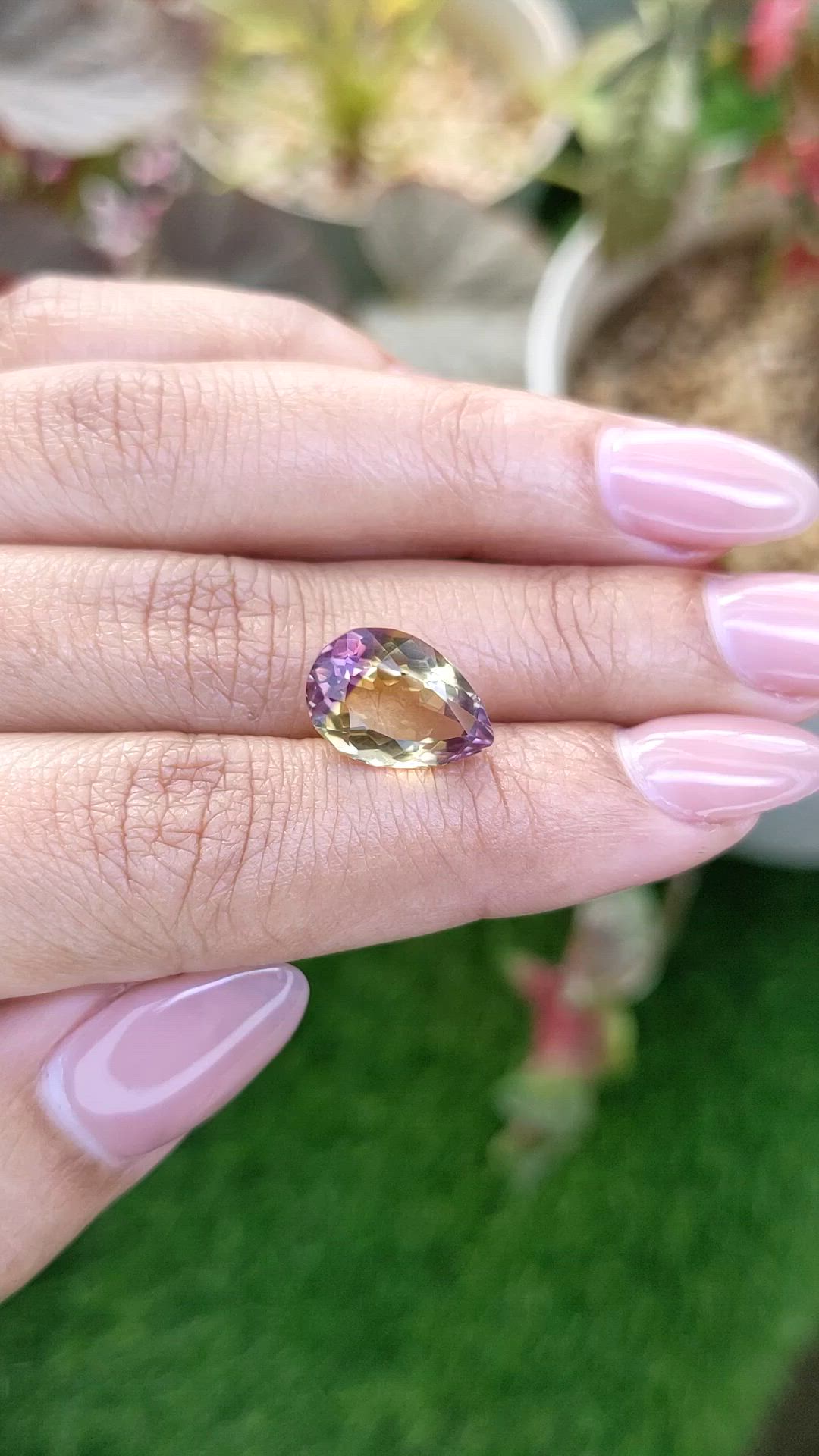 4.83 Ct. Bi Color Ametrine from Brazil Size Video