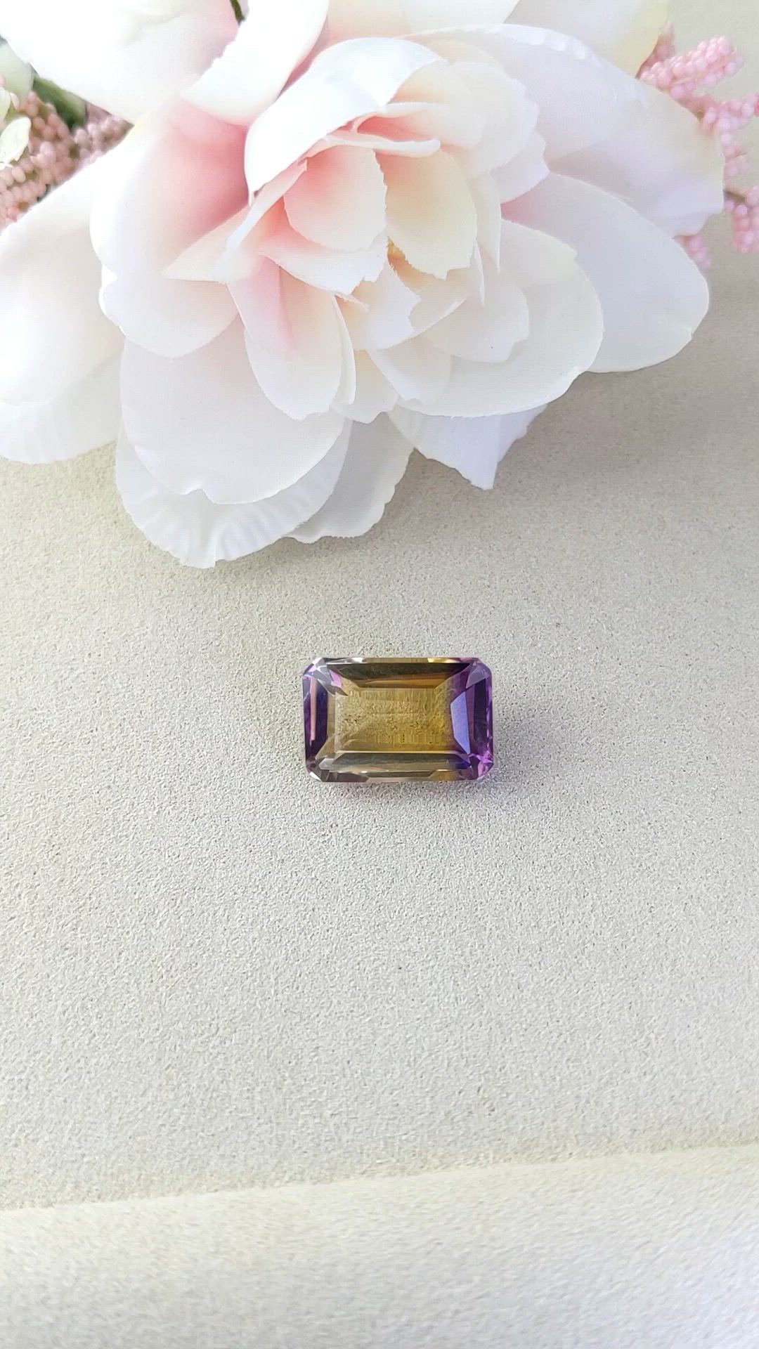13.26 Ct. Bi Color Ametrine from Brazil Size Video