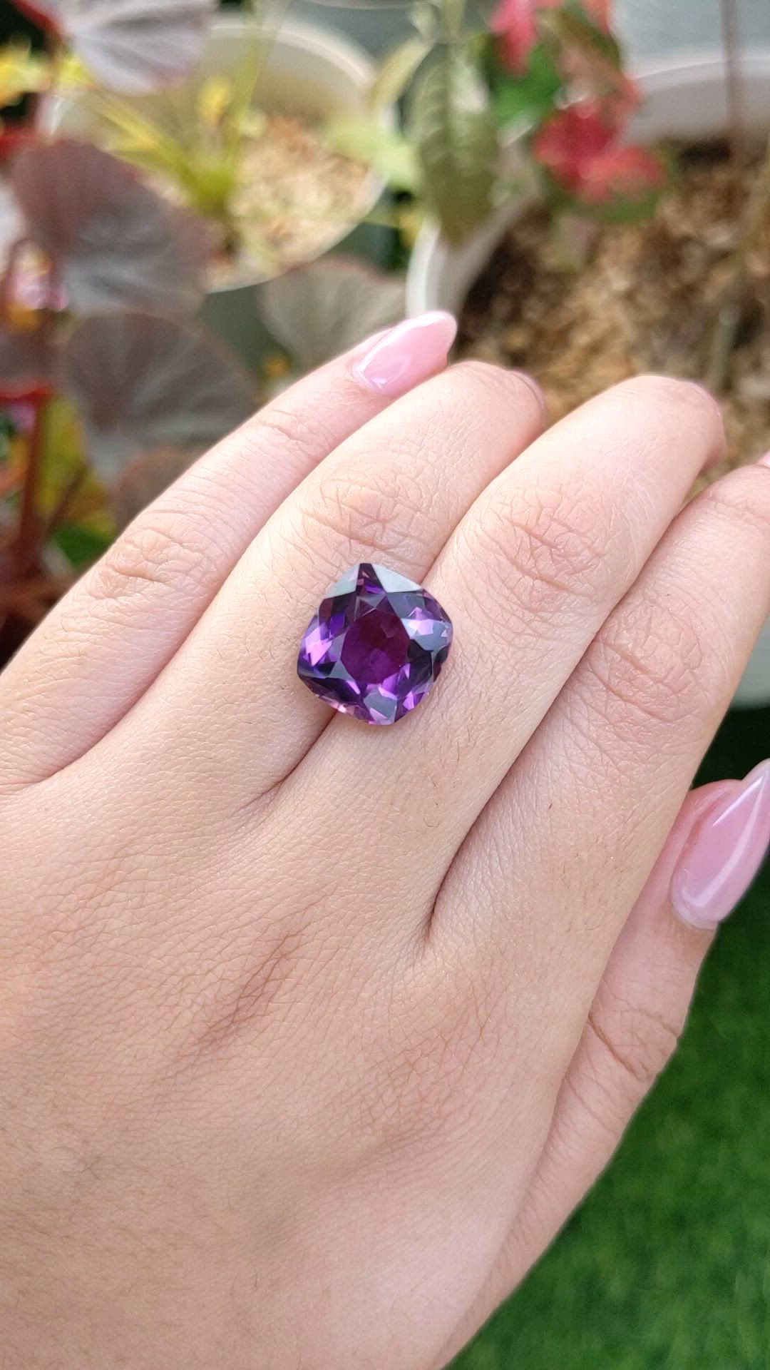 7.20 Ct. Bi Color Ametrine from Brazil Size Video