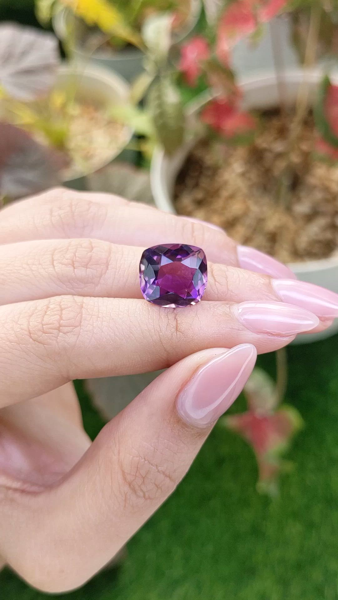 7.20 Ct. Bi Color Ametrine from Brazil Size Video