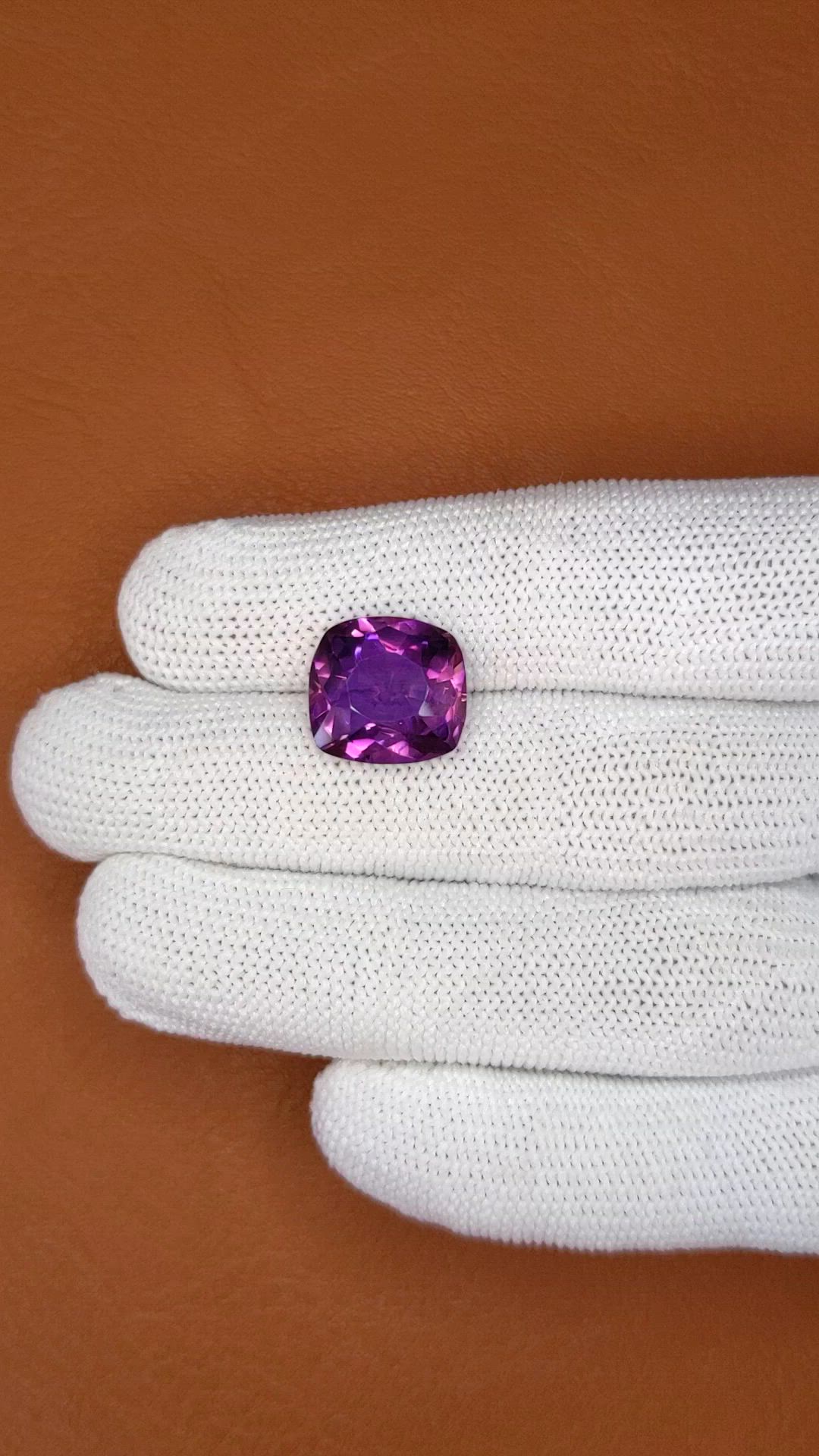 7.20 Ct. Bi Color Ametrine from Brazil Size Video