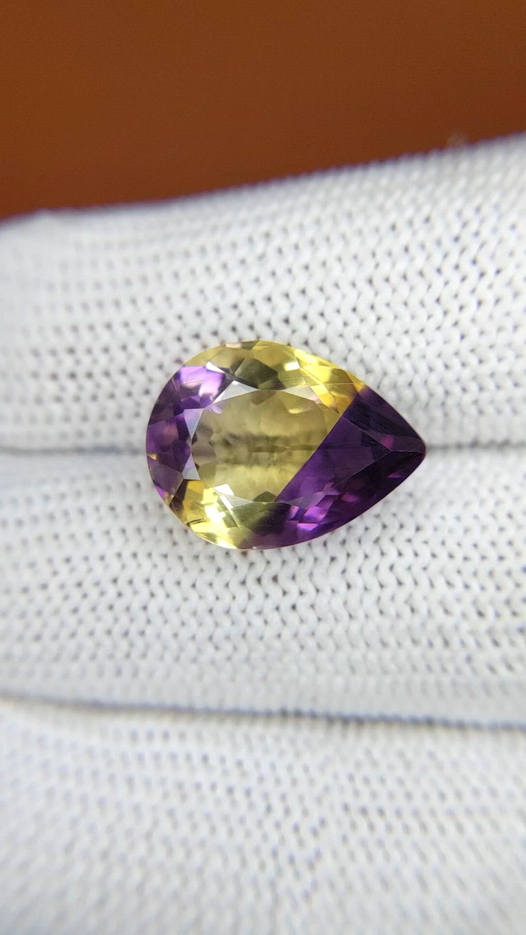 7.30 Ct. Bi Color Ametrine from Brazil Size Video