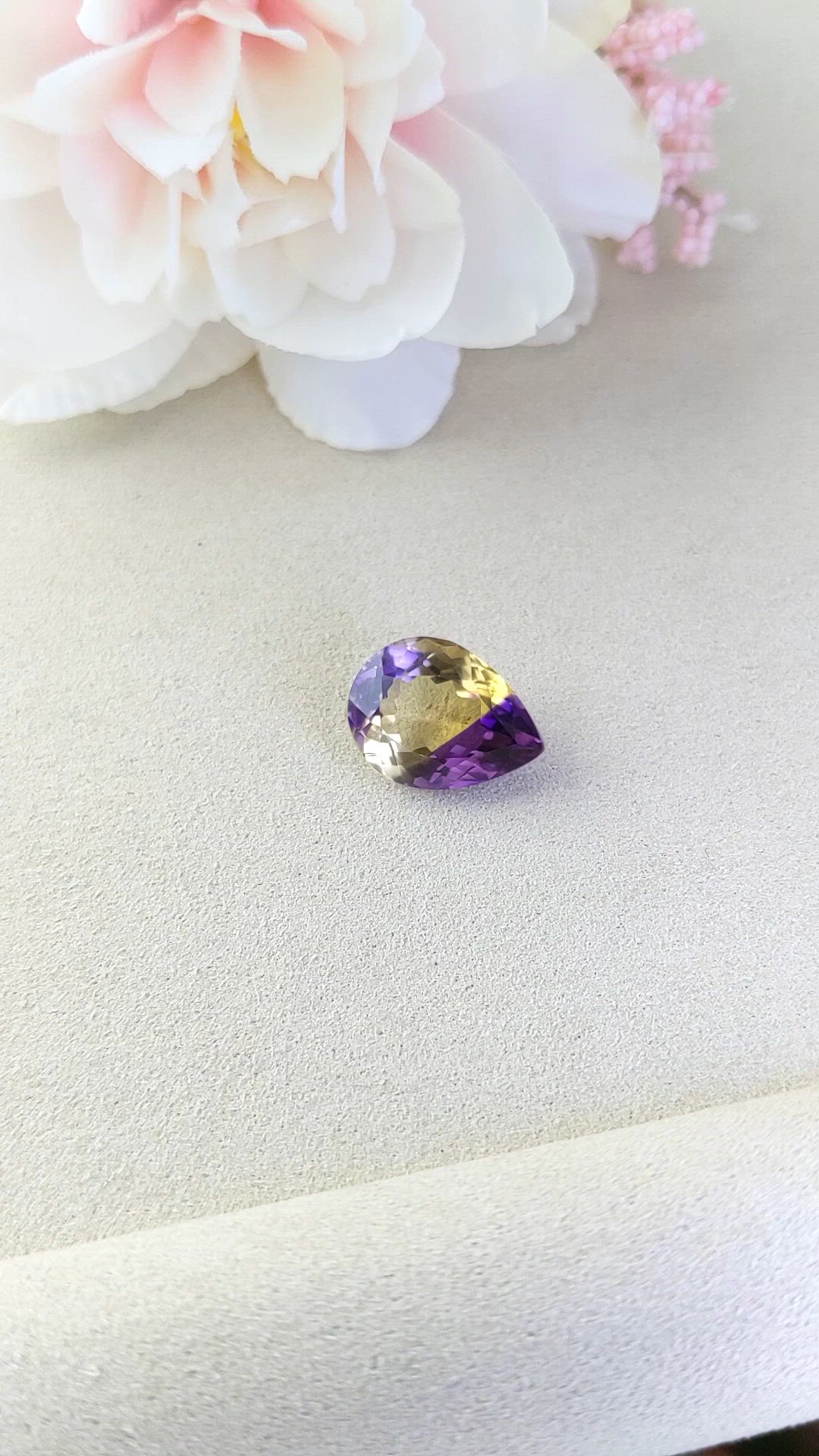 7.30 Ct. Bi Color Ametrine from Brazil Size Video