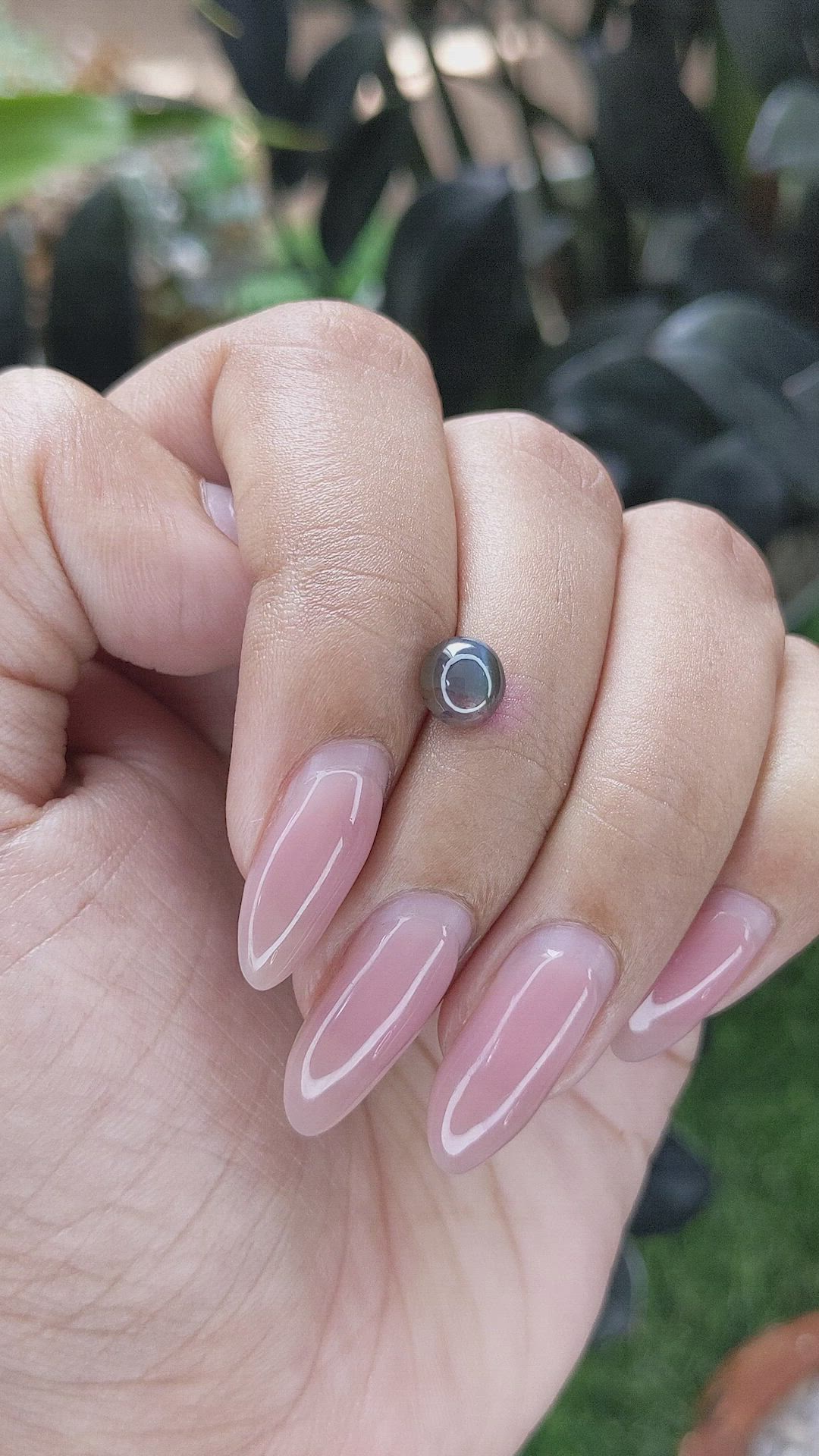 1.26 Ct. Cabochon Alexandrite from Tanzania Size Video