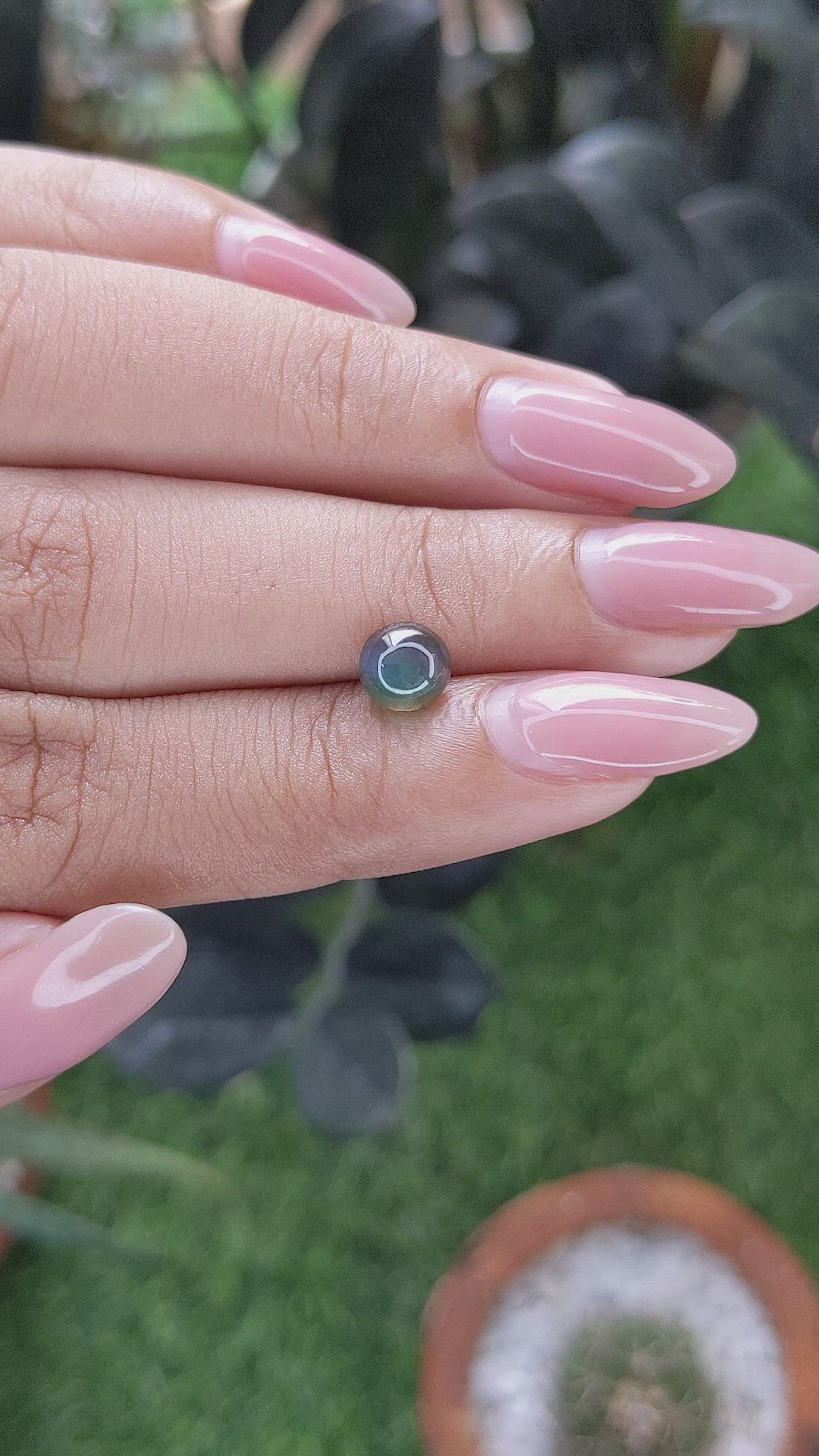 1.26 Ct. Cabochon Alexandrite from Tanzania Size Video