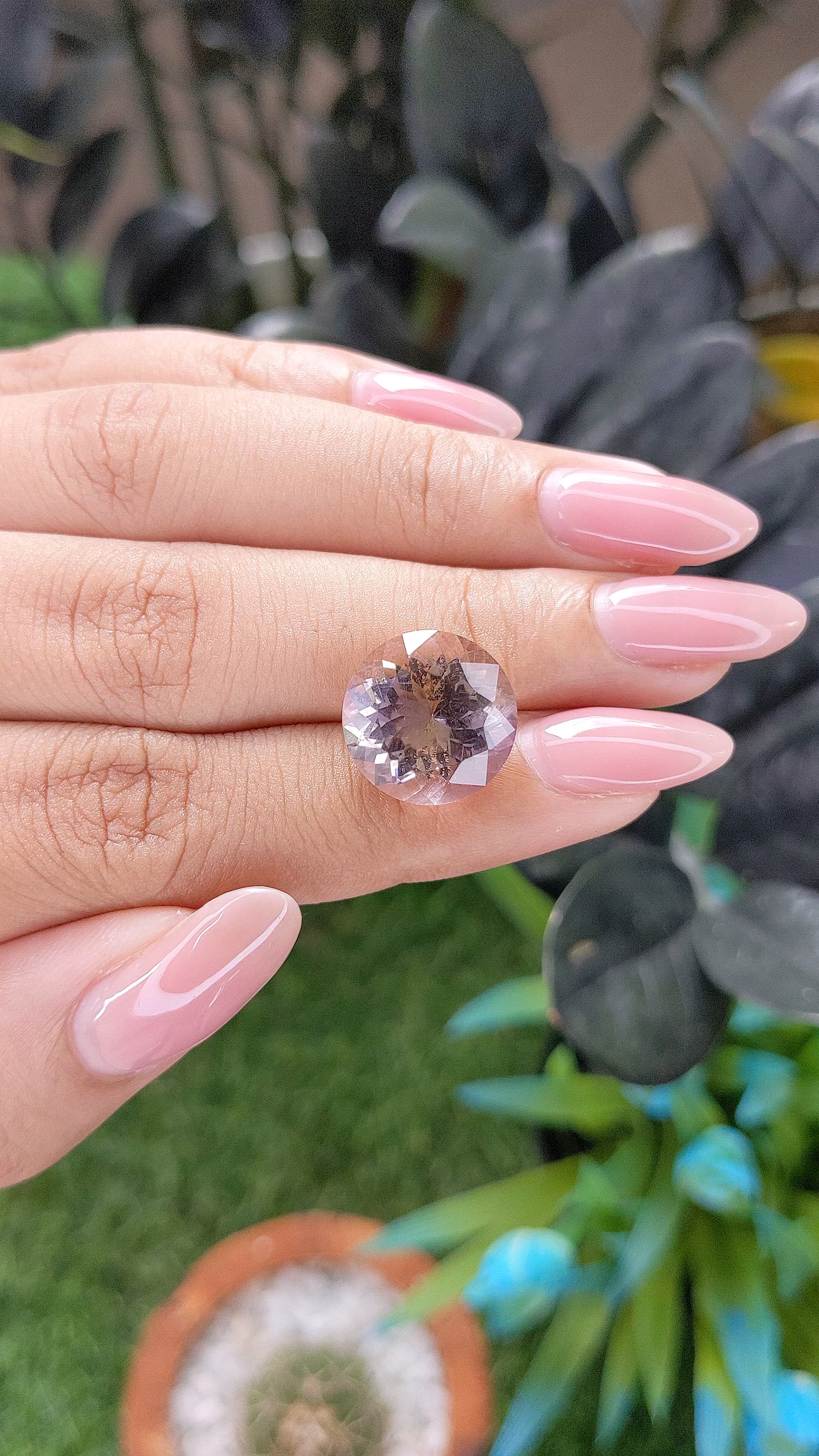 8.30 Ct. Bi Color Ametrine Size Video