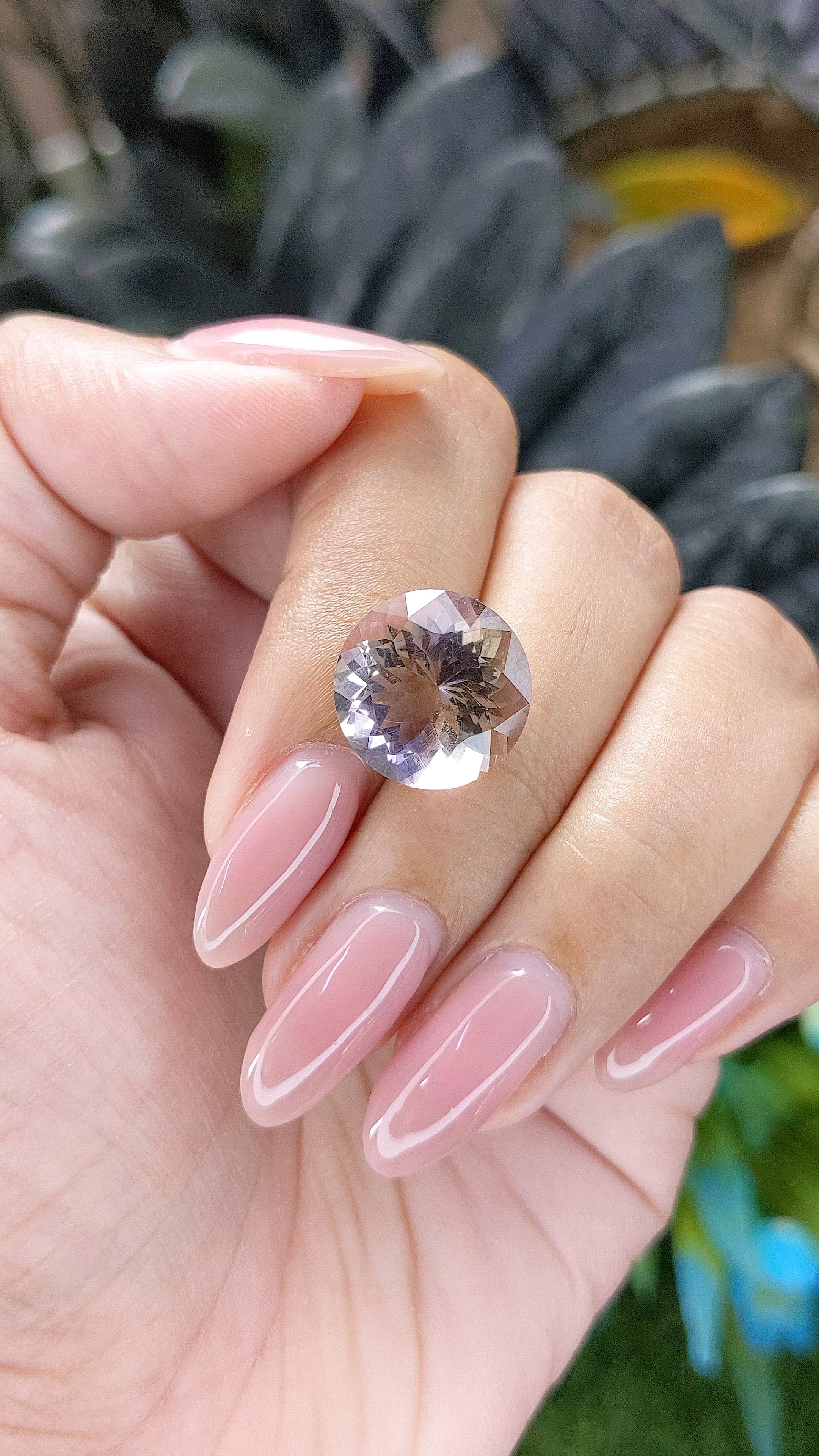 8.30 Ct. Bi Color Ametrine Size Video