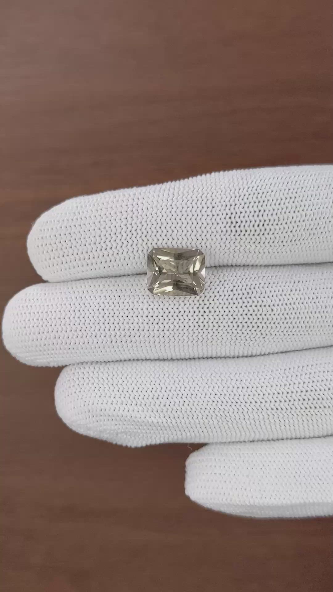 3.68 Ct. Brown Smokey Quartz from South Africa Size Video