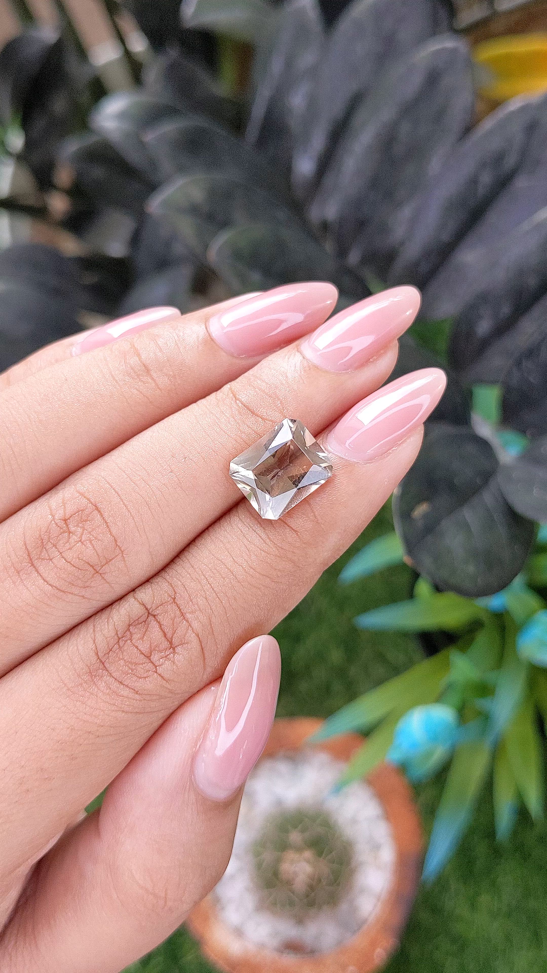 3.68 Ct. Brown Smokey Quartz from South Africa Size Video