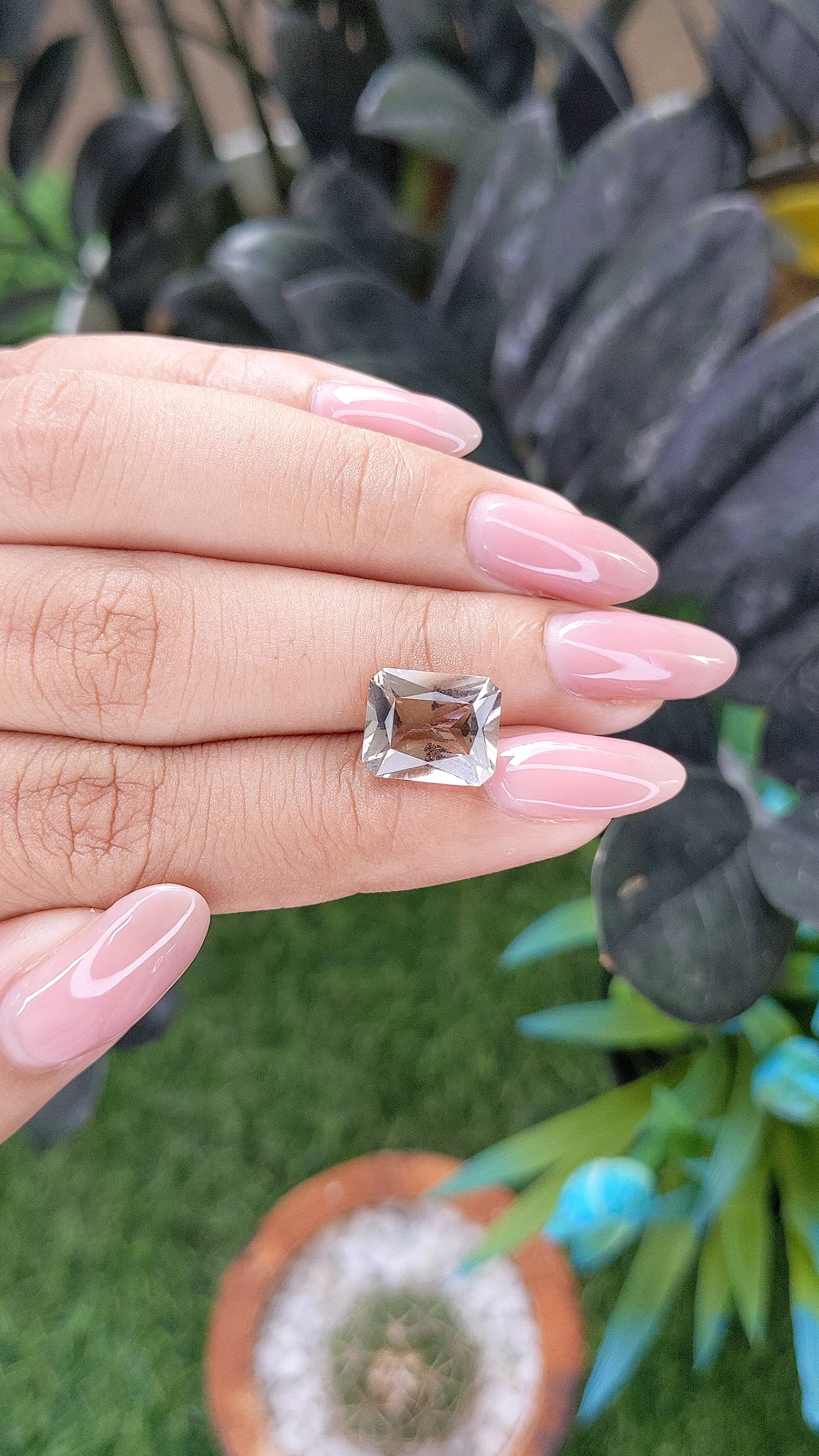3.68 Ct. Brown Smokey Quartz from South Africa Size Video