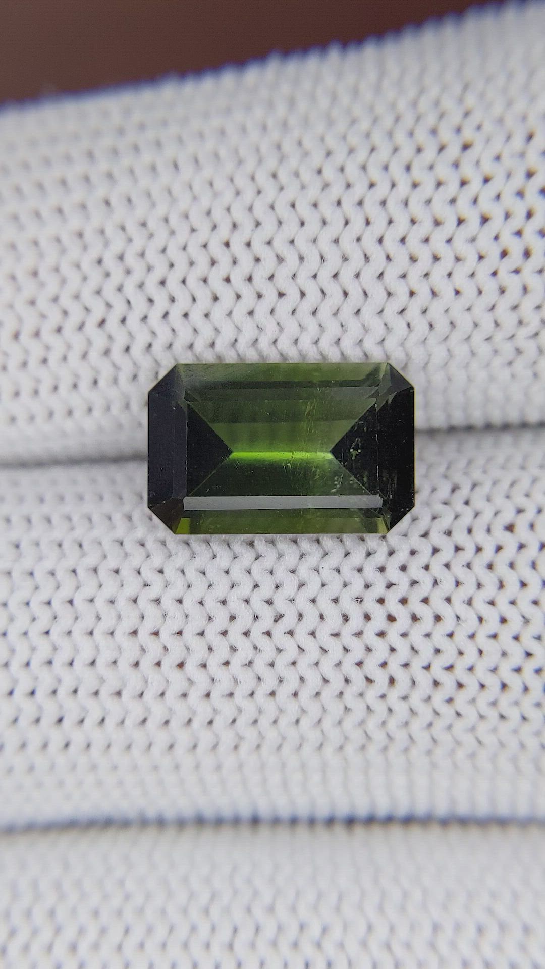 3.31 Ct. Yellowish Green Tourmaline from Africa Size Video