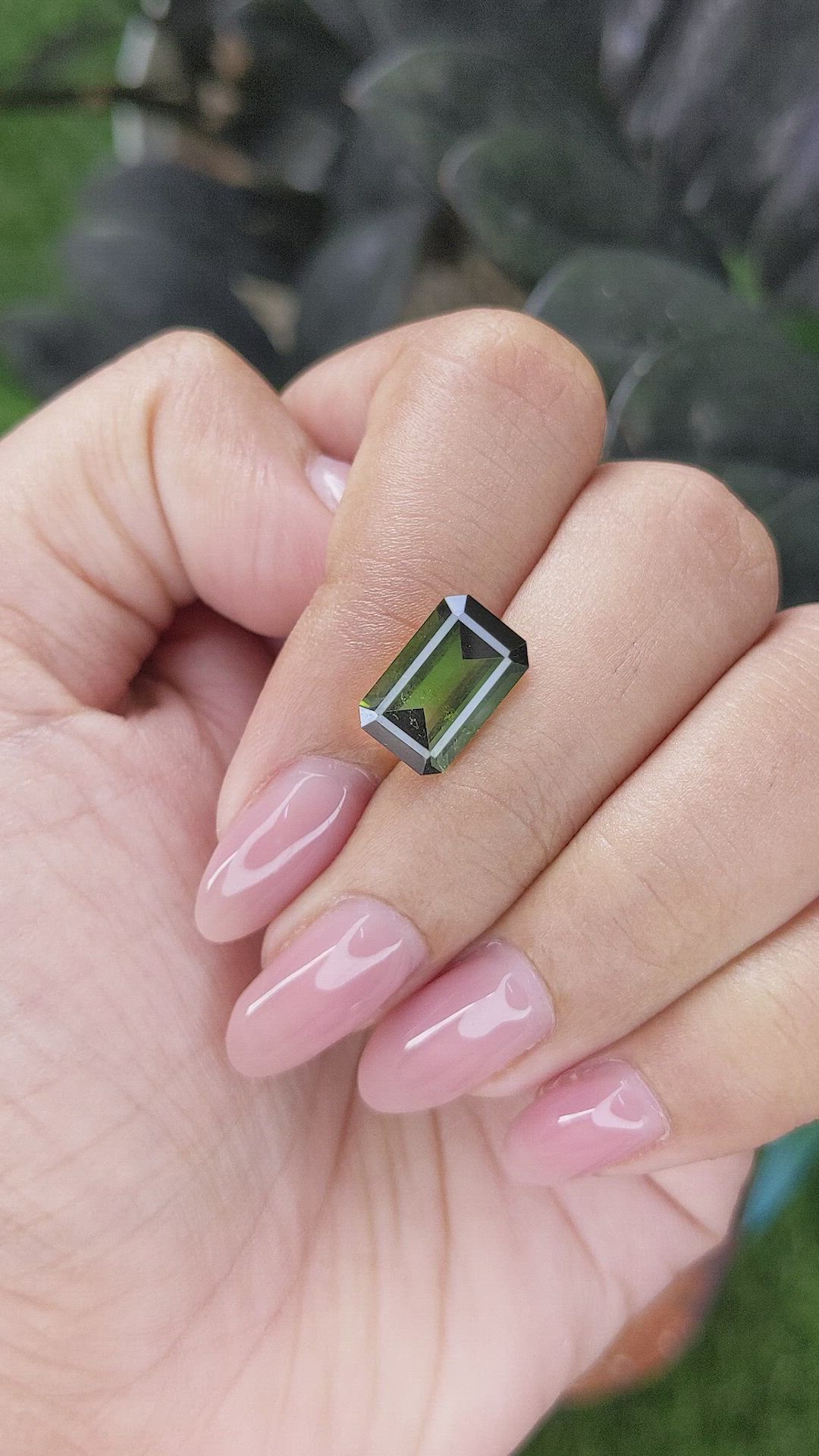 3.31 Ct. Yellowish Green Tourmaline from Africa Size Video