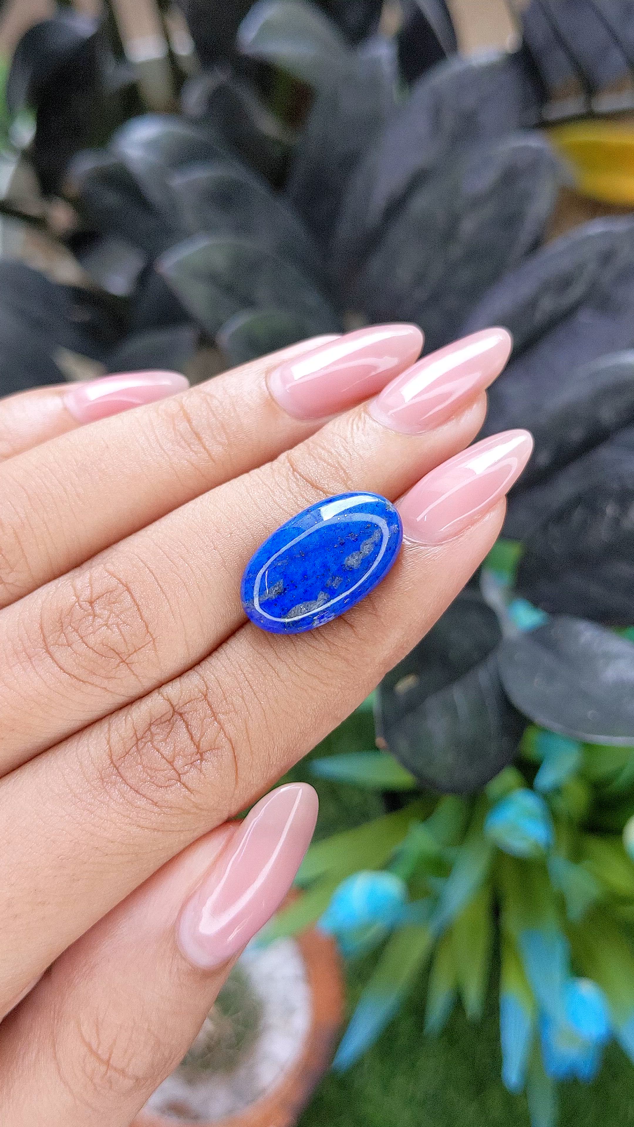9.45 Ct. Lapis from Afghanistan Size Video