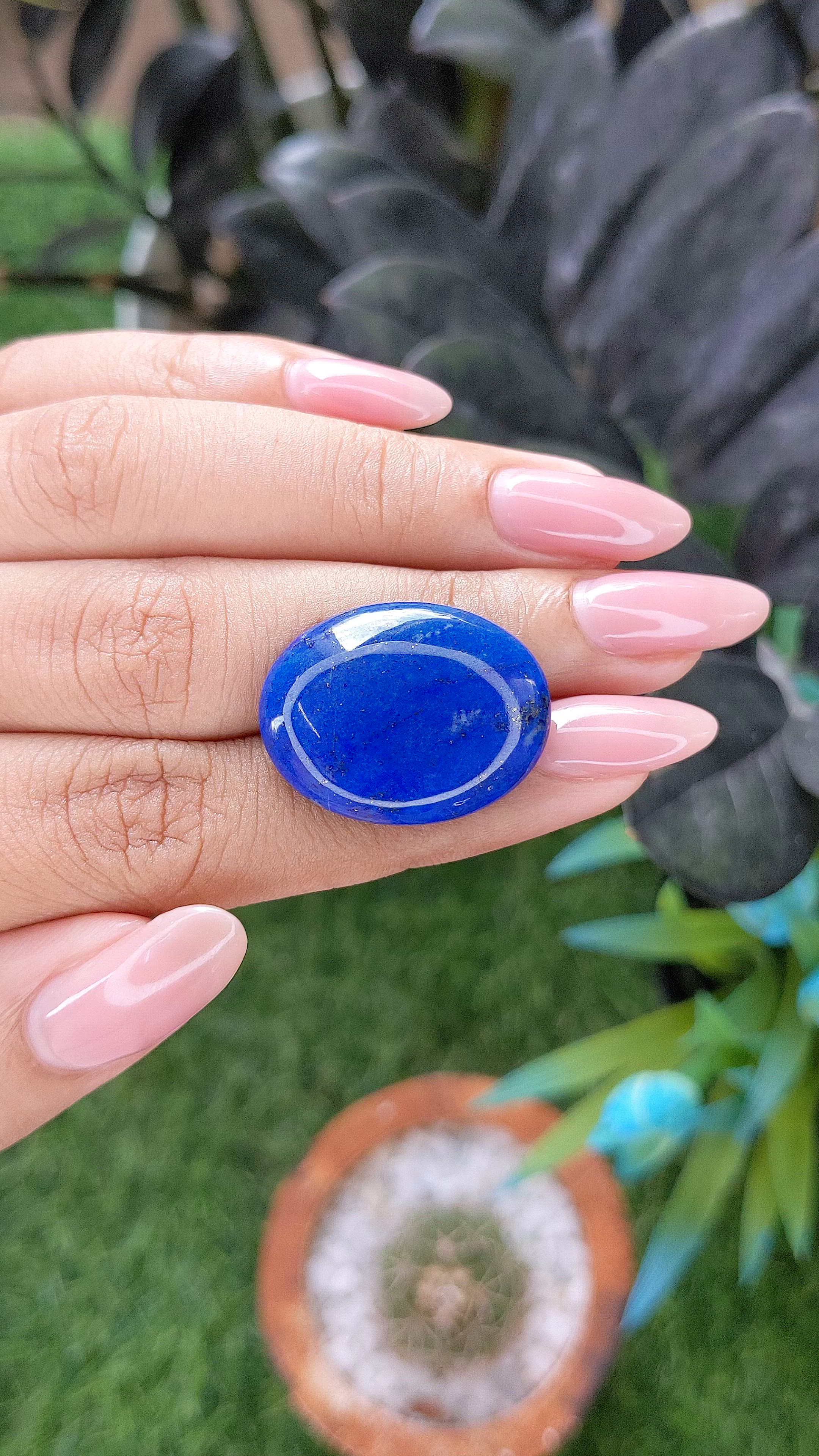 23.50 Ct. Lapis Size Video
